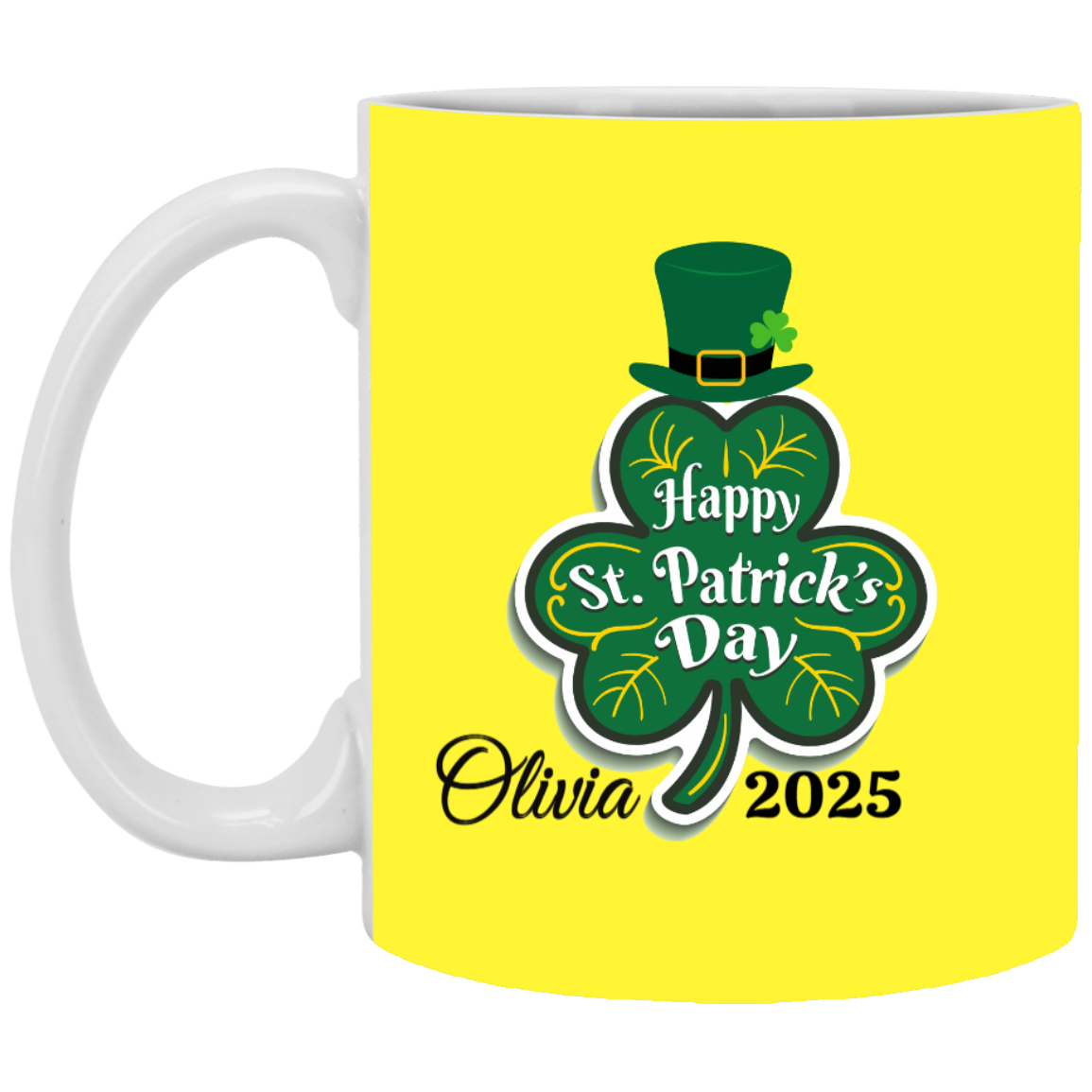 Personalized St. Patrick's Day 11oz & 15oz Mug