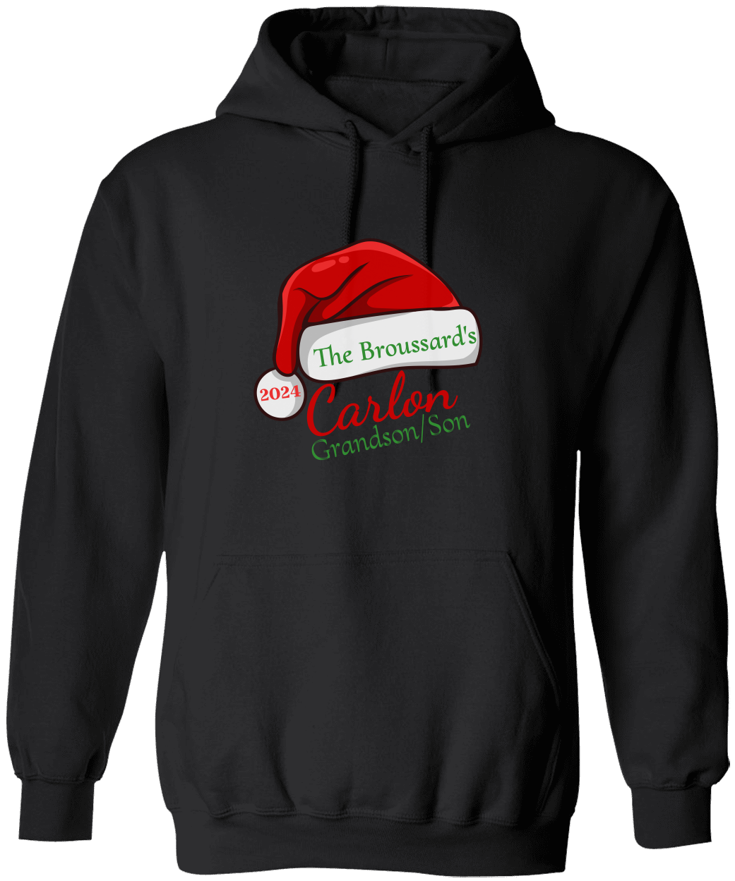 Personalized Christmas Family Unisex Hoodie and Sweatshirt