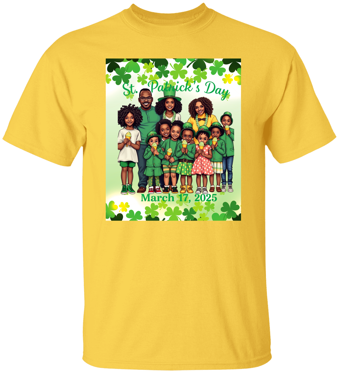 St. Patrick's Day Family Group Tee