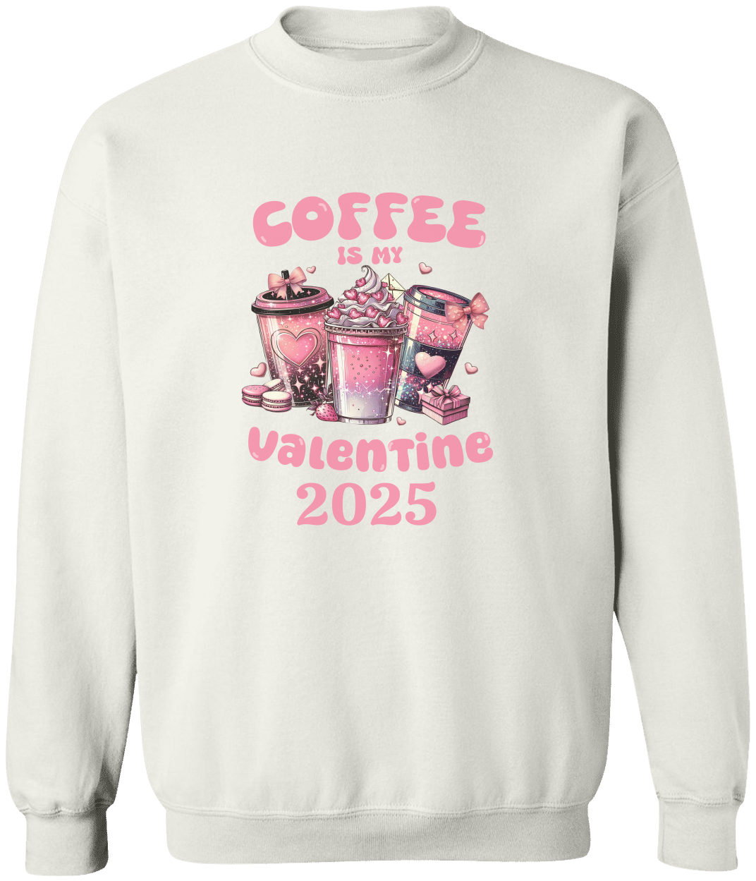 Personalization “Coffee Is My Valentine” T-Shirt & Sweatshirt