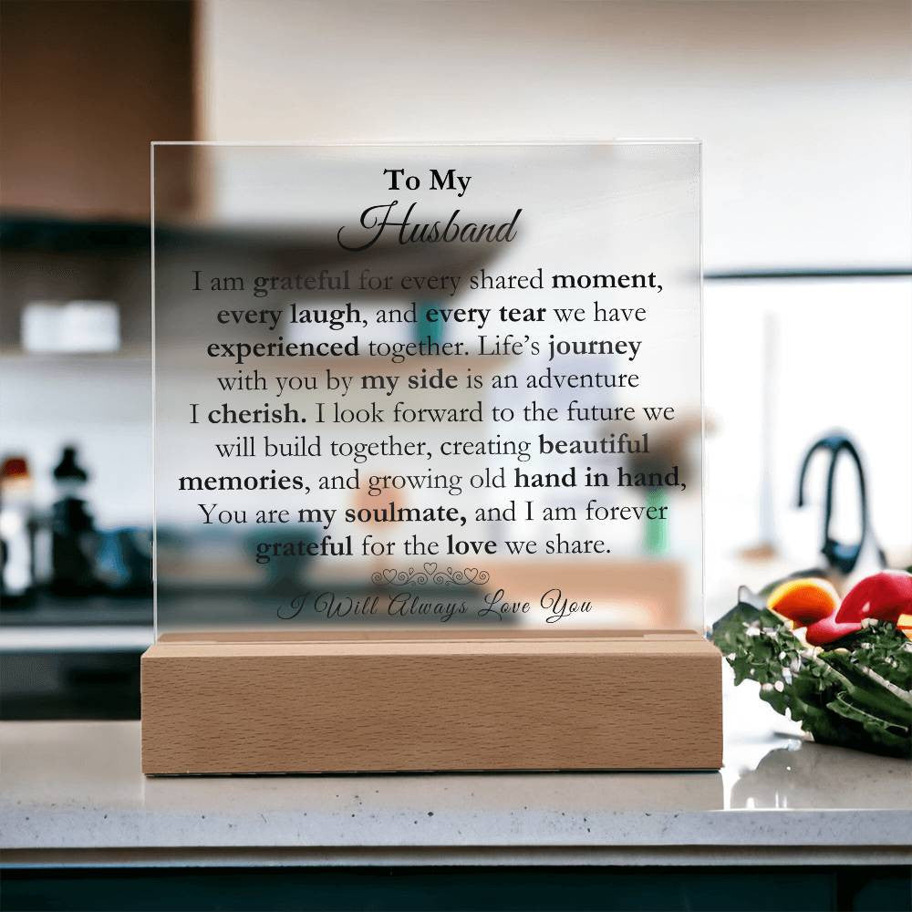 Printed Square Acrylic Plaque