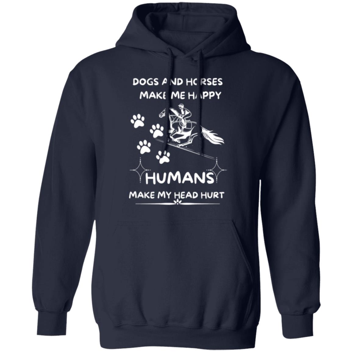 DOGS AND HORSES HOODED