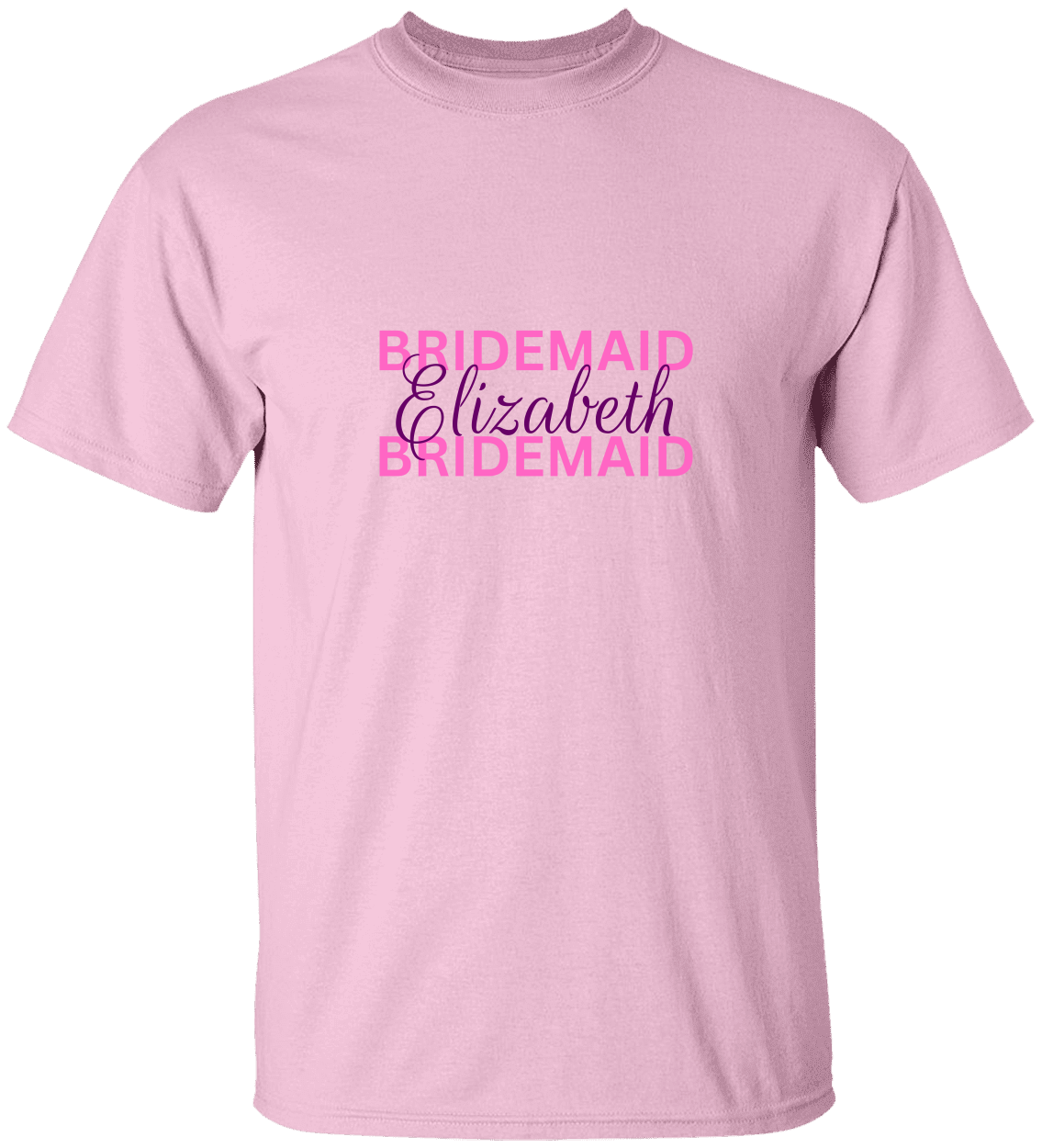 Personalized Braidmaid T-Shirt