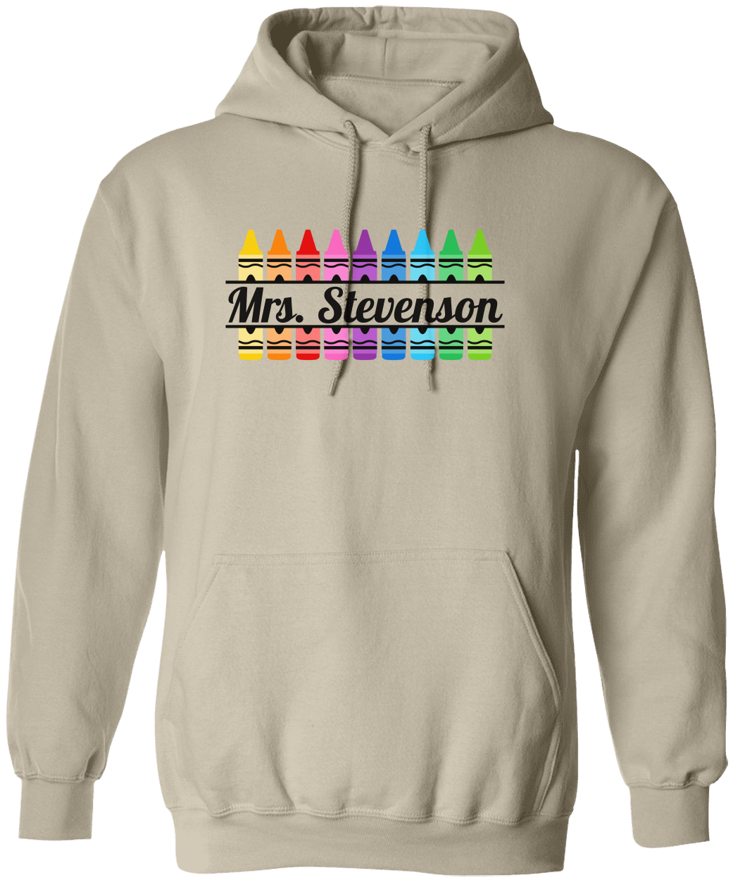 Teacher Personalized Unisex Hooded Sweatshirt