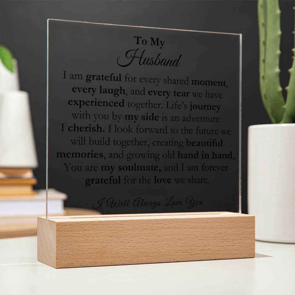 Printed Square Acrylic Plaque