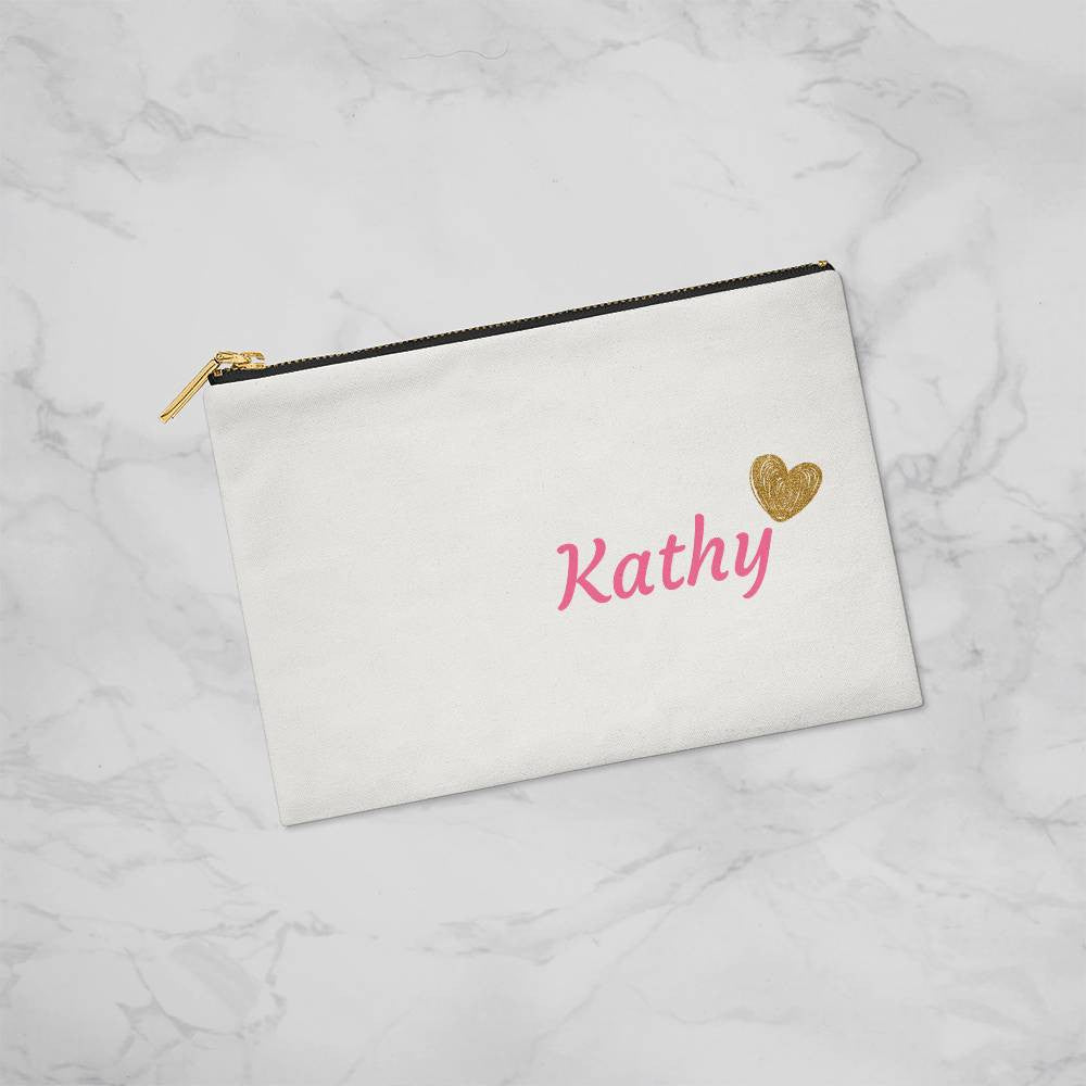 Personalized Bridesmaid Cosmetic Bag Large