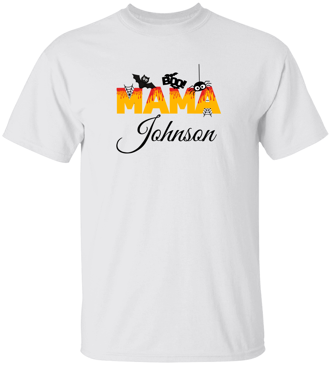Personalization MAMA Halloween Shirt Essential Unisex Collection: T-Shirts, Hoodies, and Sweatshirts