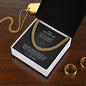 To My Husband | You Are One Of A Kind - Cuban Link Chain