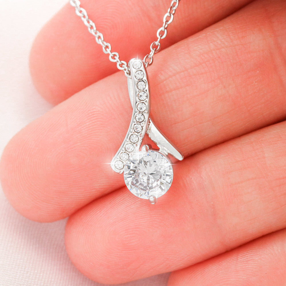 To My Future Wife Love Knot Necklace