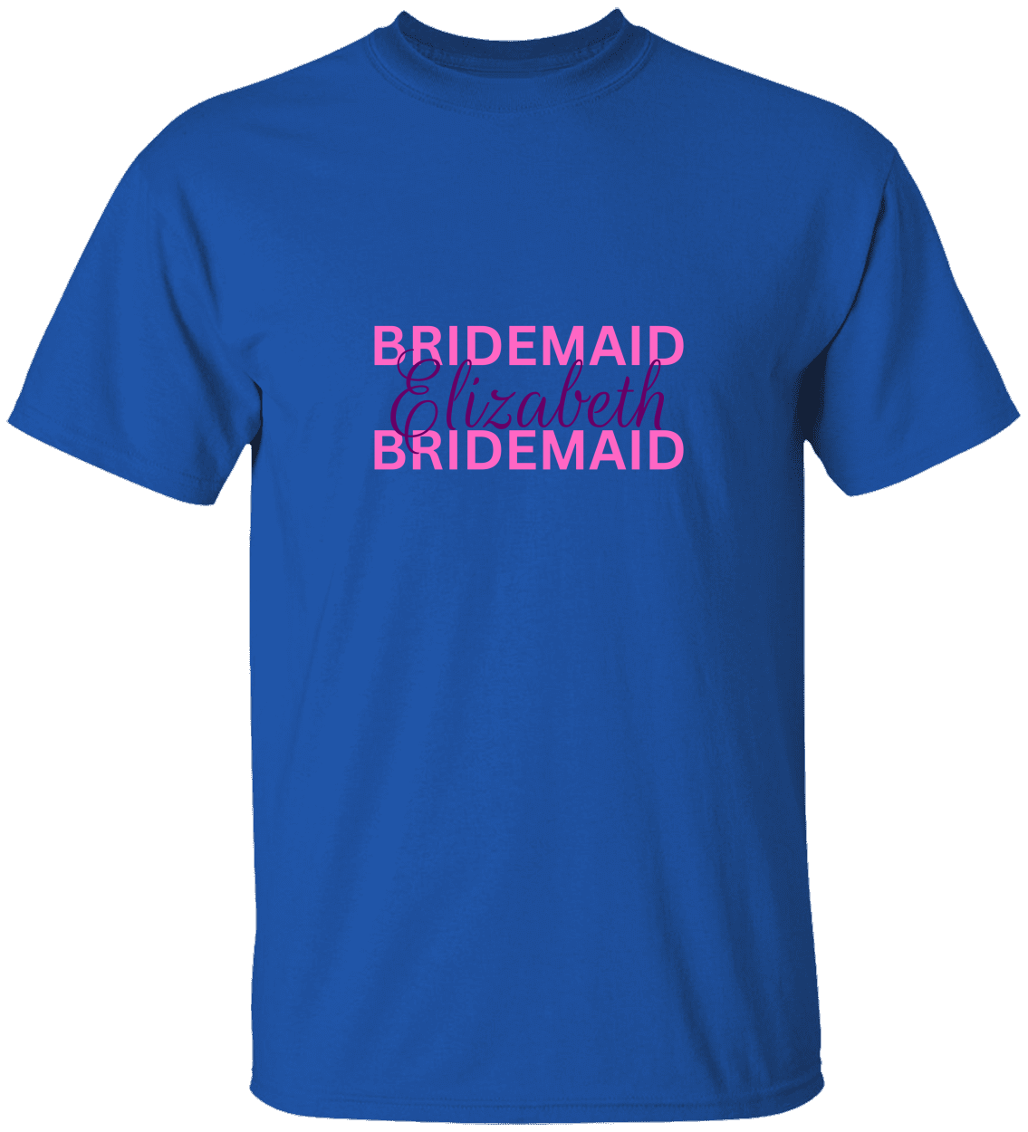 Personalized Braidmaid T-Shirt