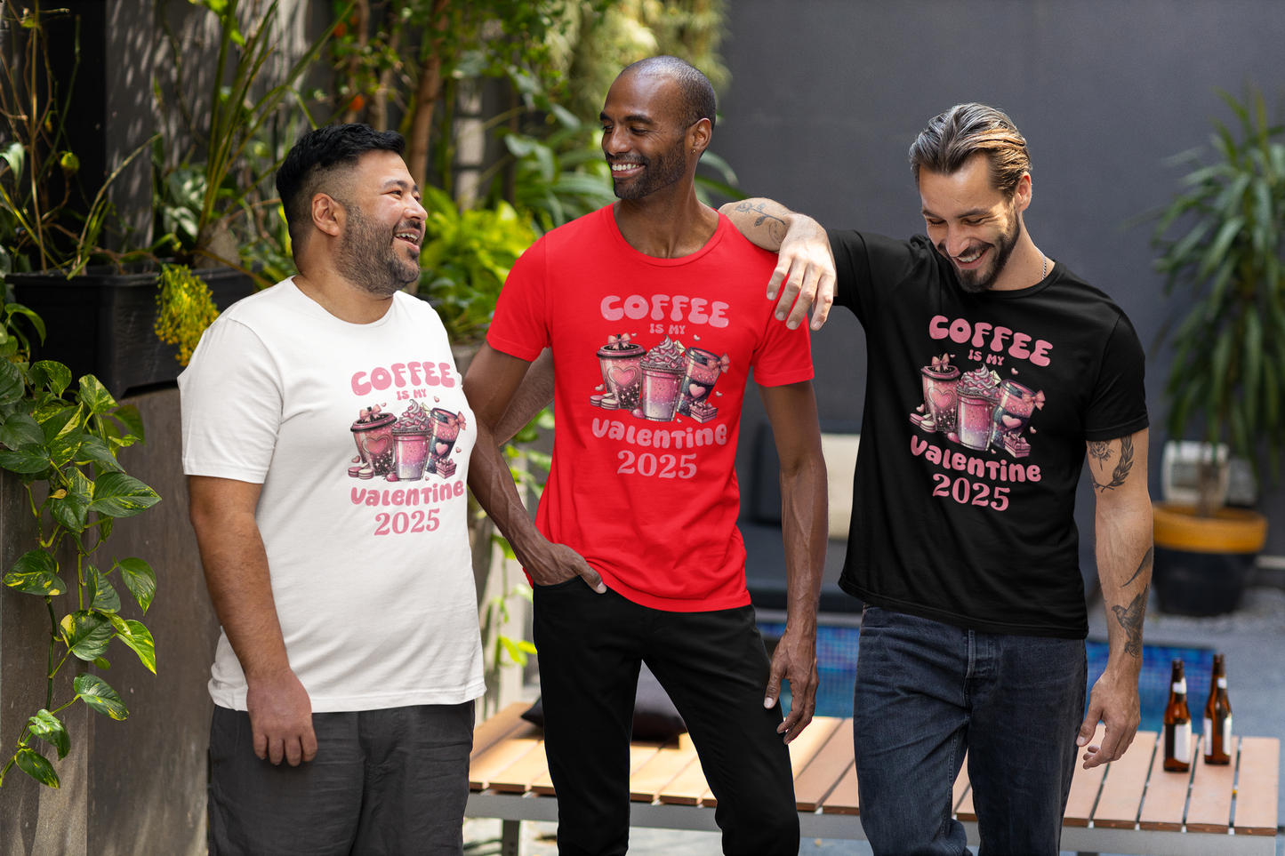 Personalization “Coffee Is My Valentine” T-Shirt & Sweatshirt
