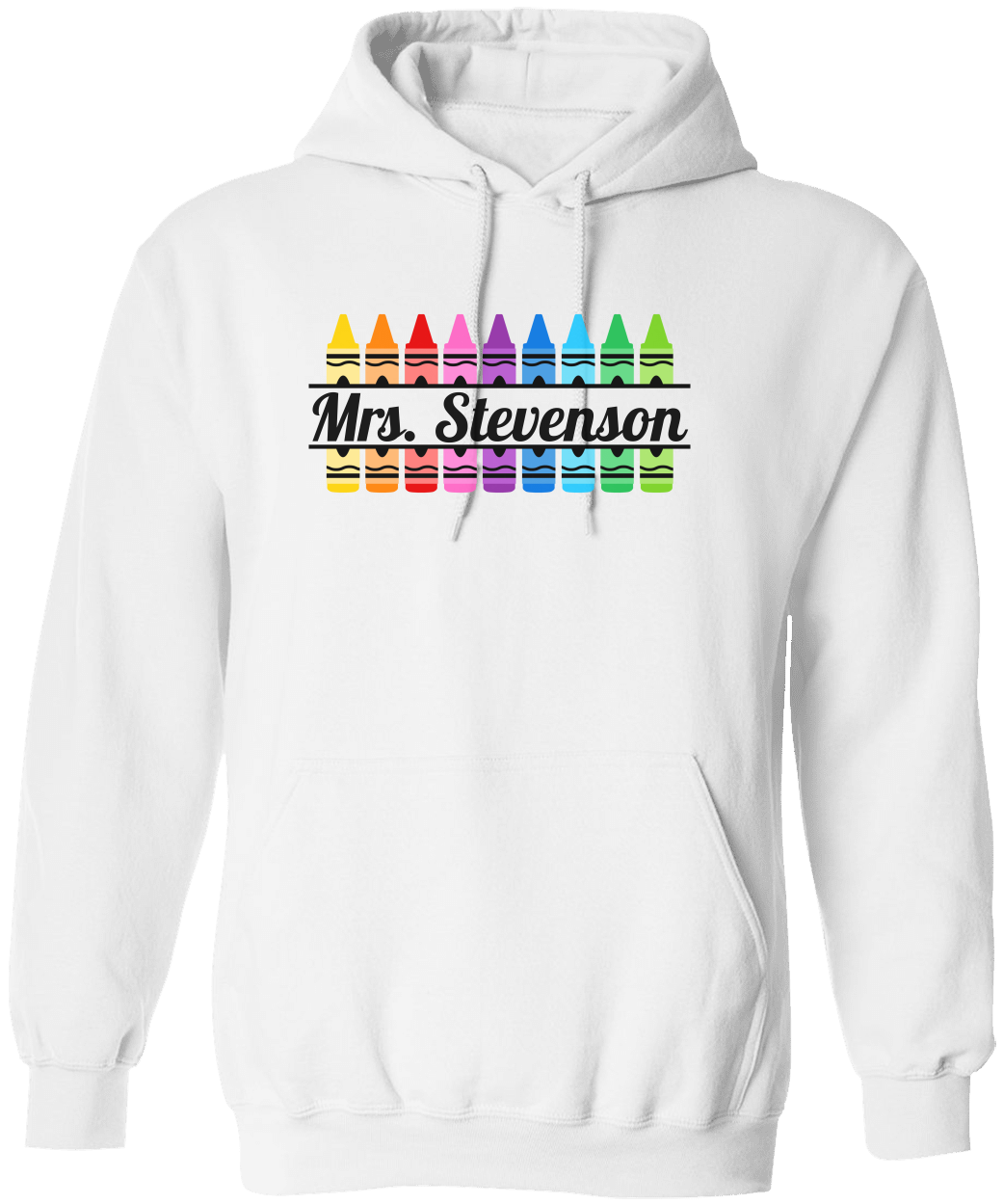Teacher Personalized Unisex Hooded Sweatshirt
