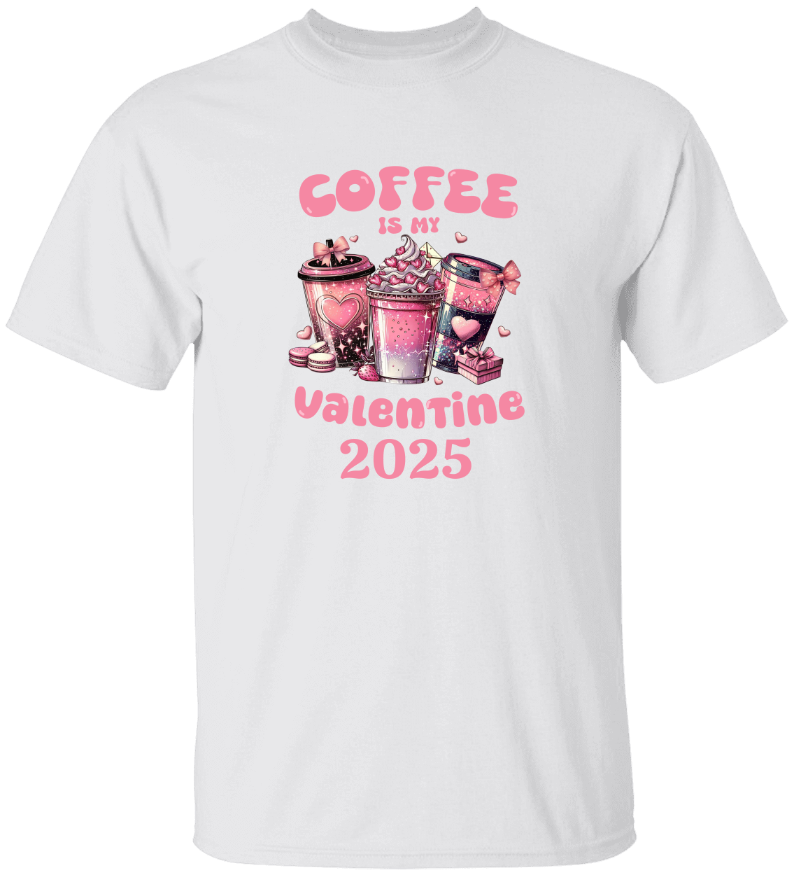 Personalization “Coffee Is My Valentine” T-Shirt & Sweatshirt