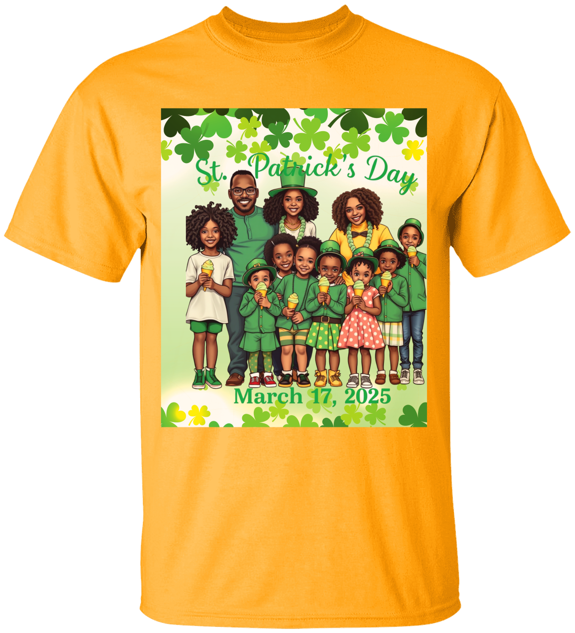St. Patrick's Day Family Group Tee