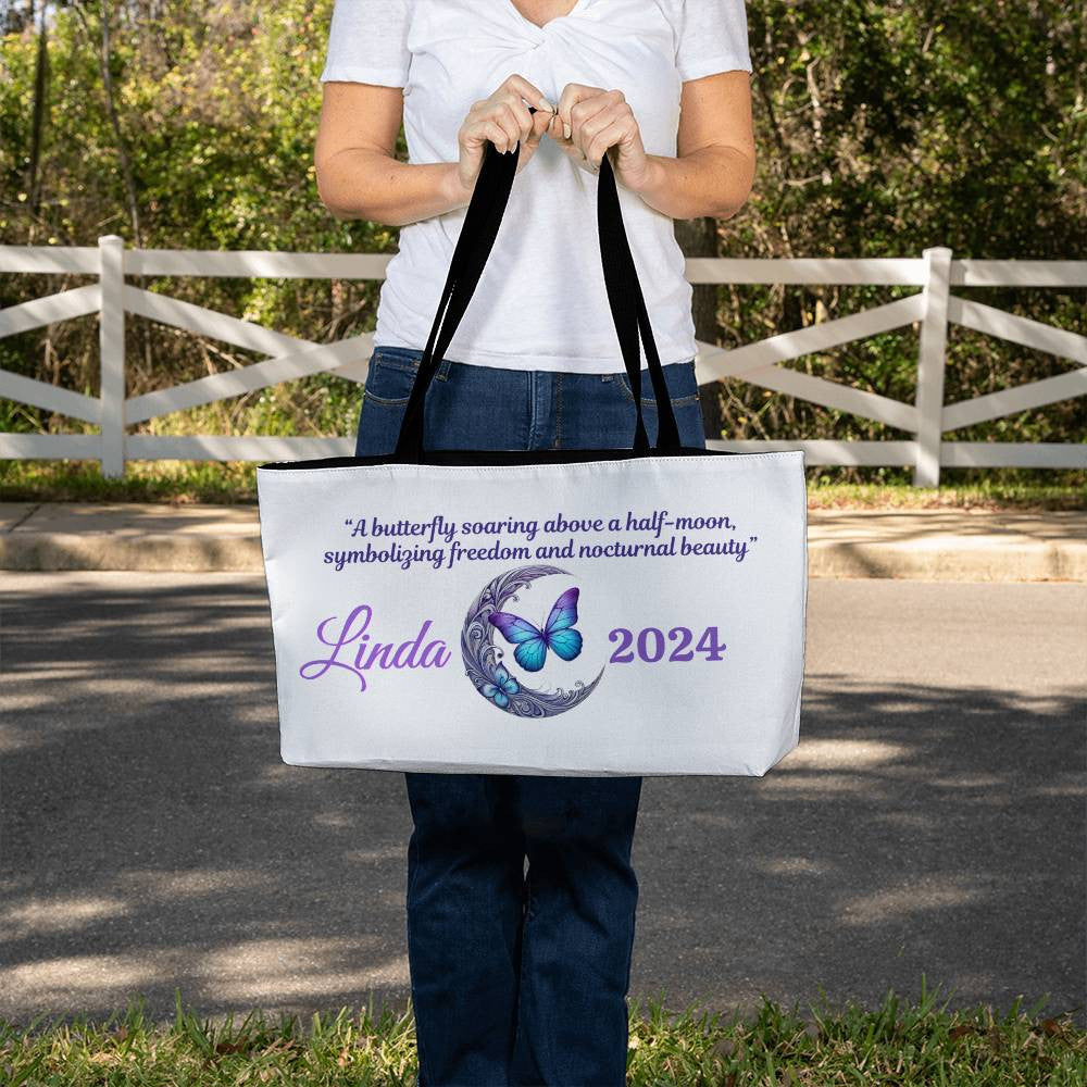 Personalize Women Weekender Tote