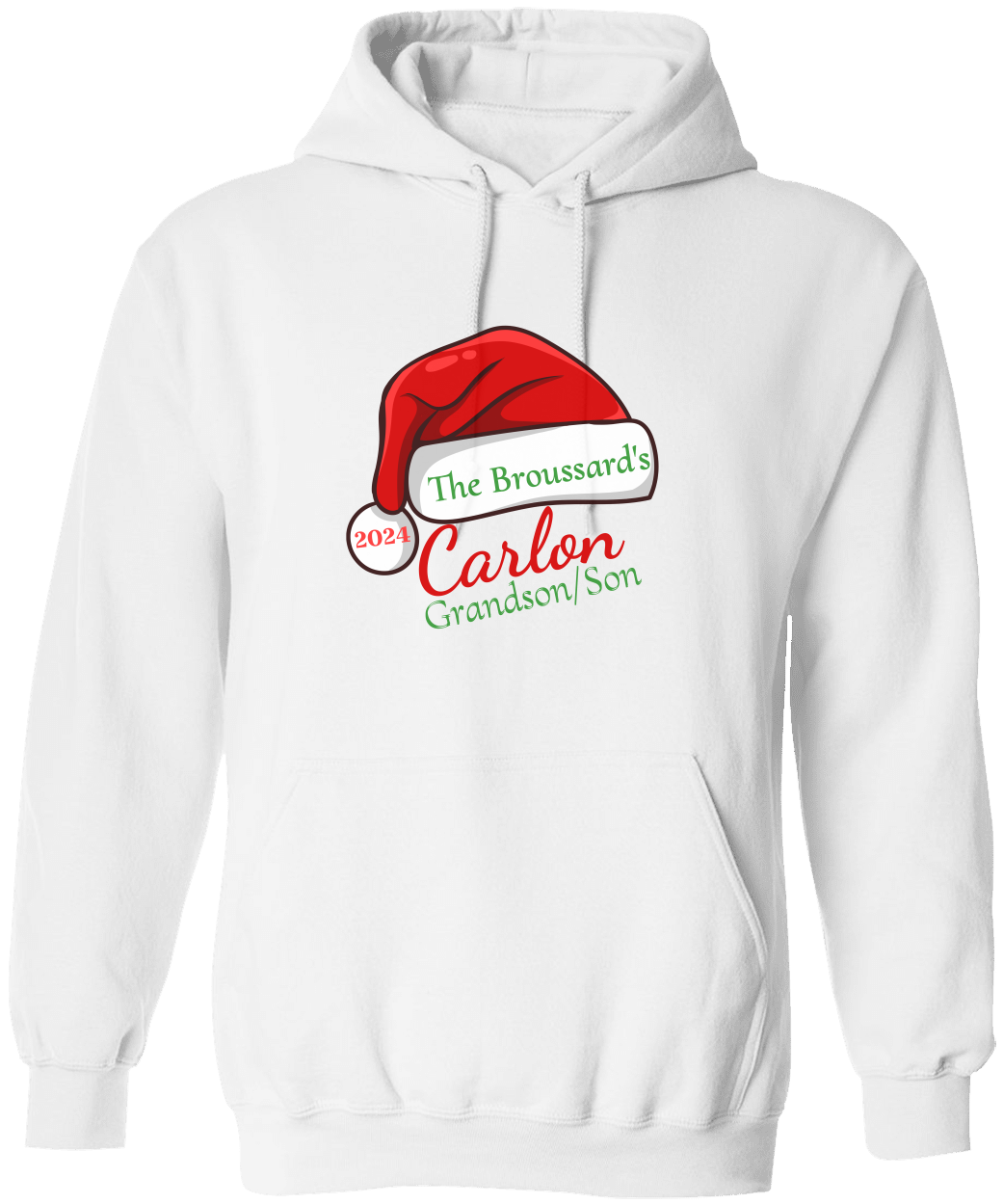 Personalized Christmas Family Unisex Hoodie and Sweatshirt