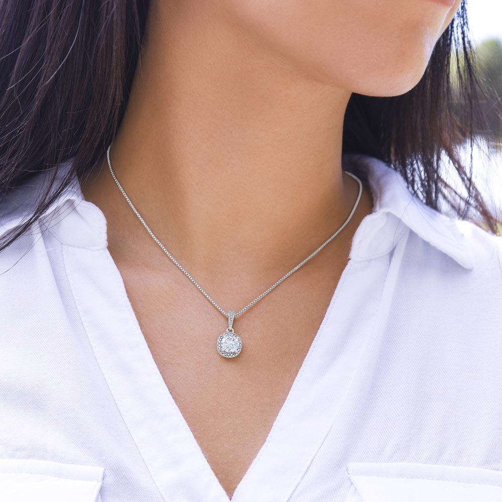To My Granddaughter Eternal Hope Necklace