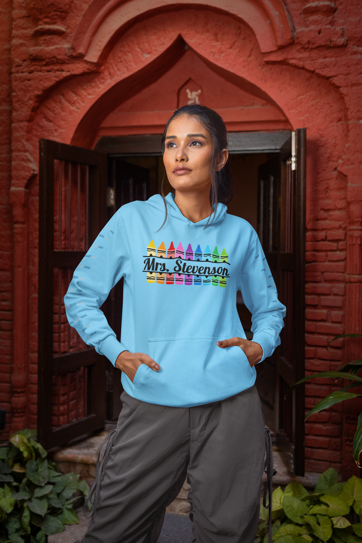 Teacher Personalized Unisex Hooded Sweatshirt