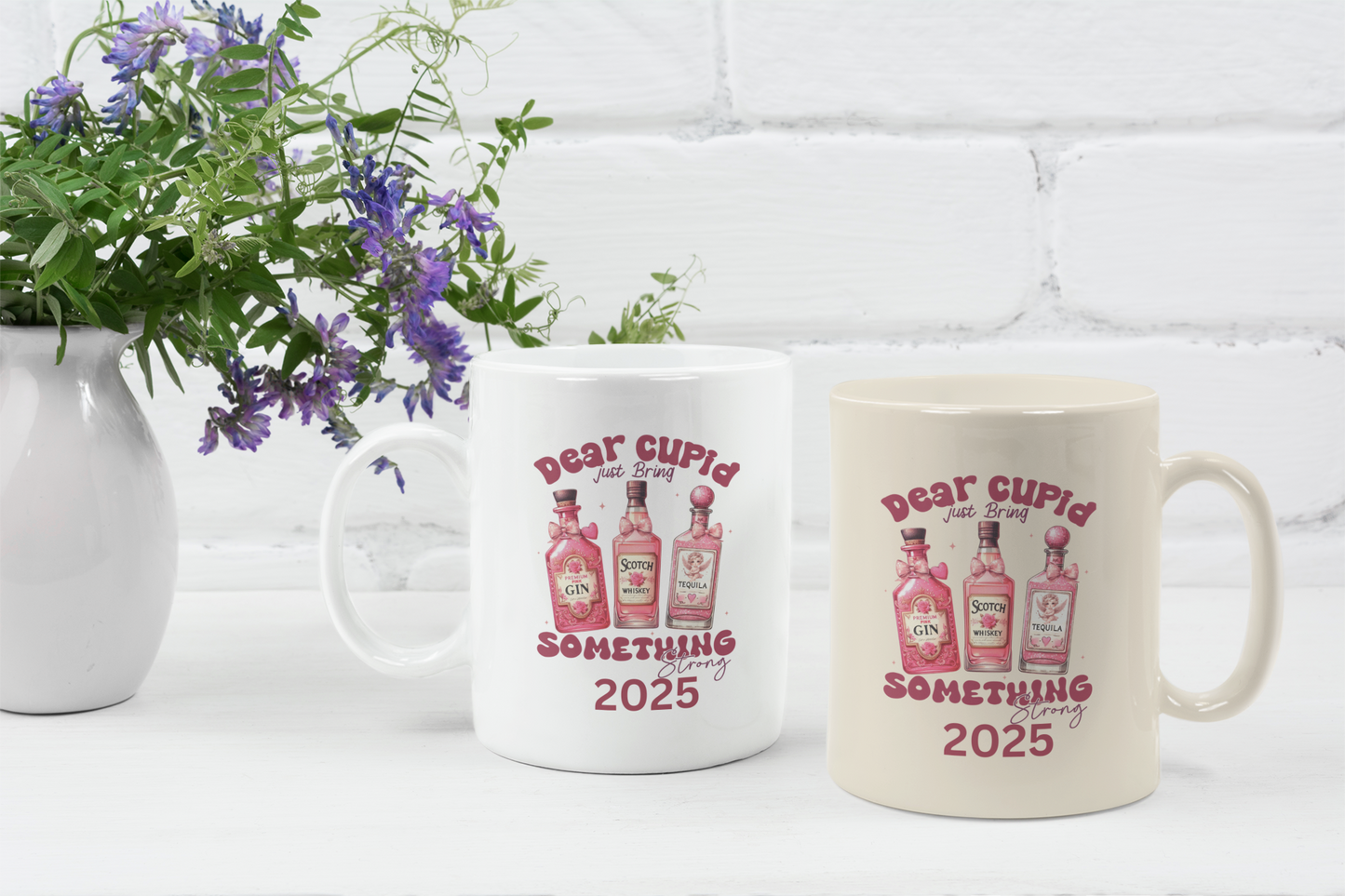 Personalized Year 2025 Dear Cupid 11oz & 15oz Mug