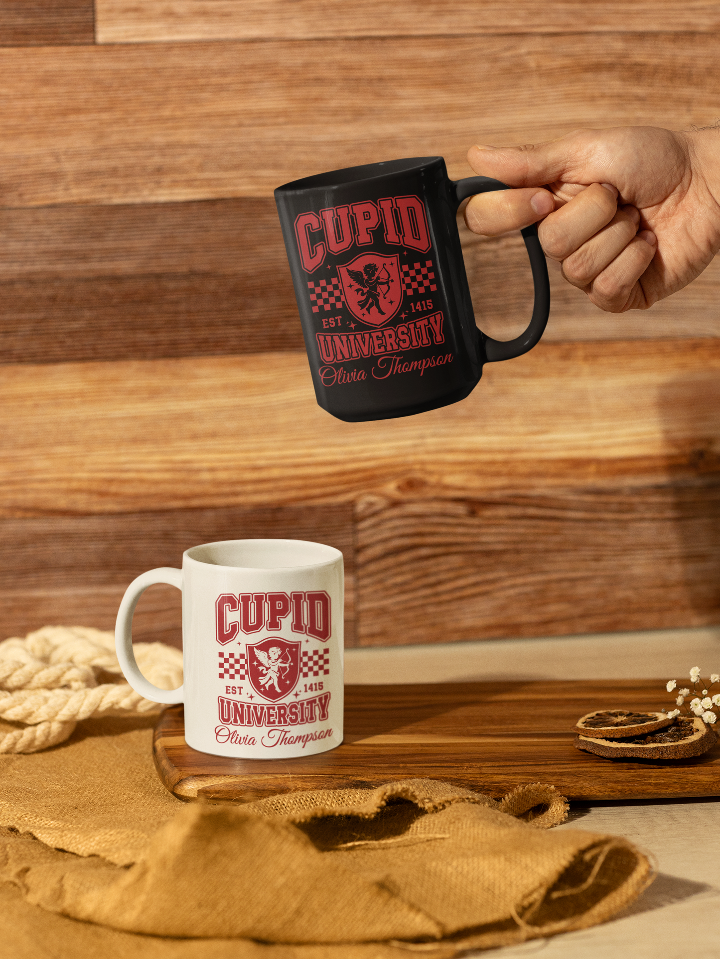 Personalized Cupid University 11oz & 15oz Mug
