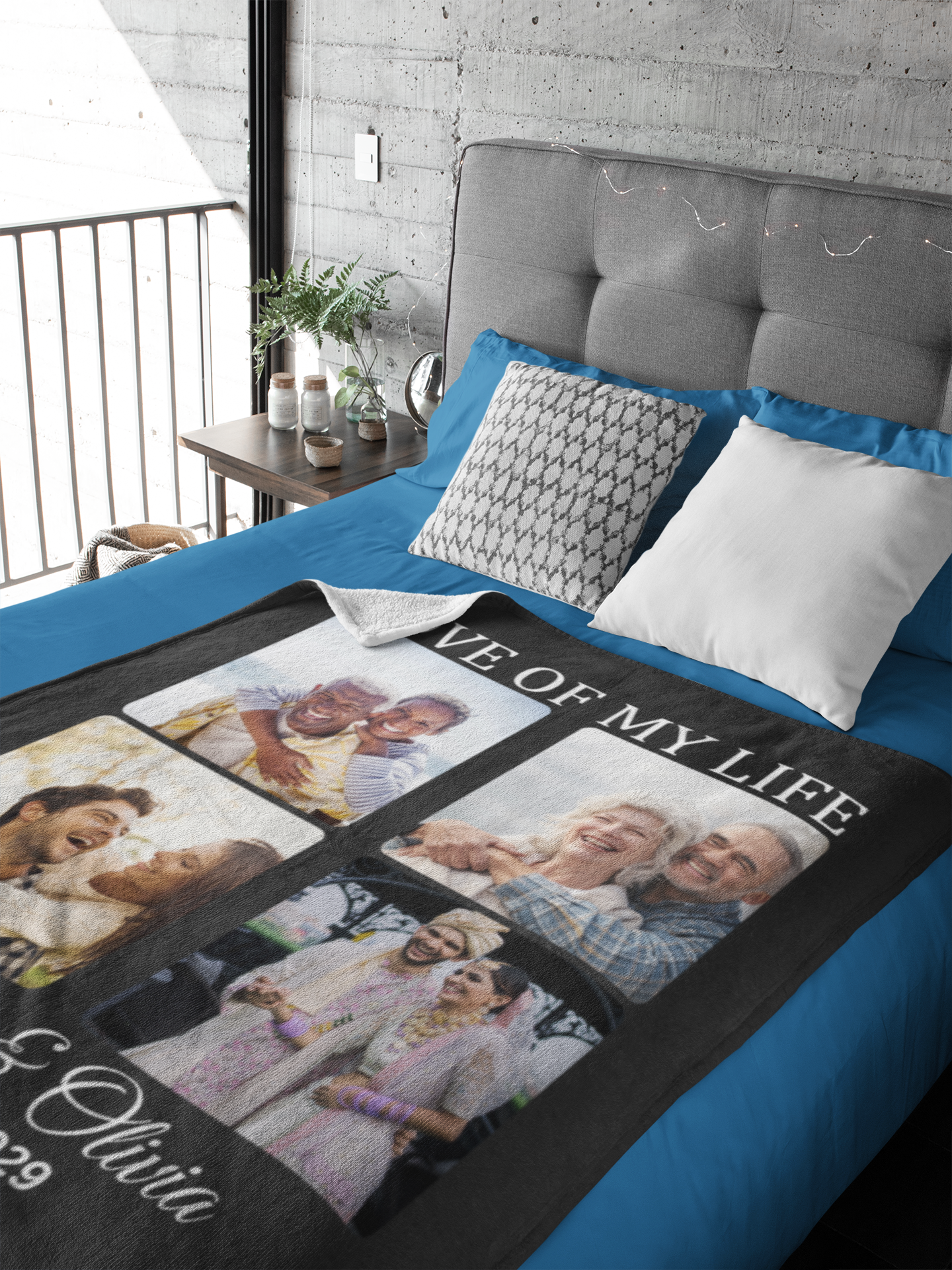 Personalize Couple /Friends Blanket (3)sizes