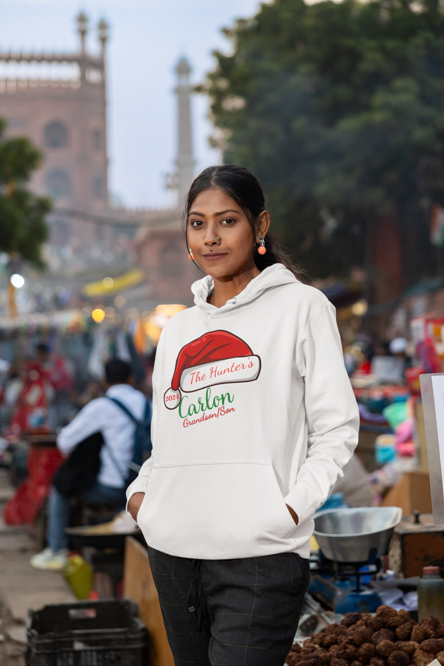 Personalized Christmas Family Unisex Hoodie and Sweatshirt