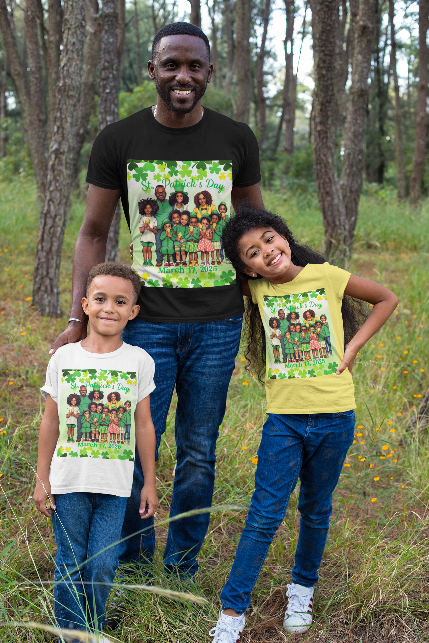 St. Patrick's Day Family Group Tee