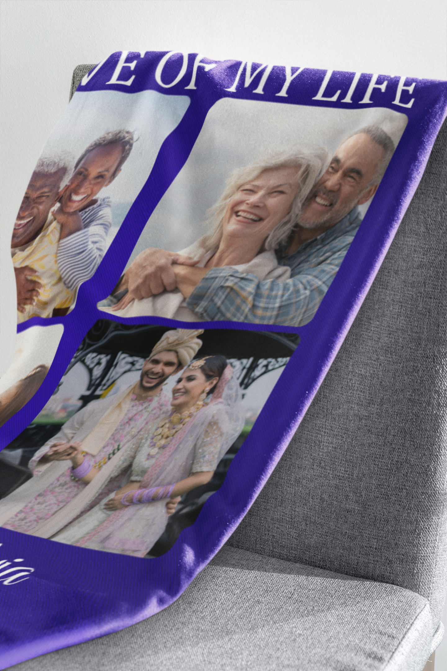 Personalize Couple /Friends Blanket (3)sizes