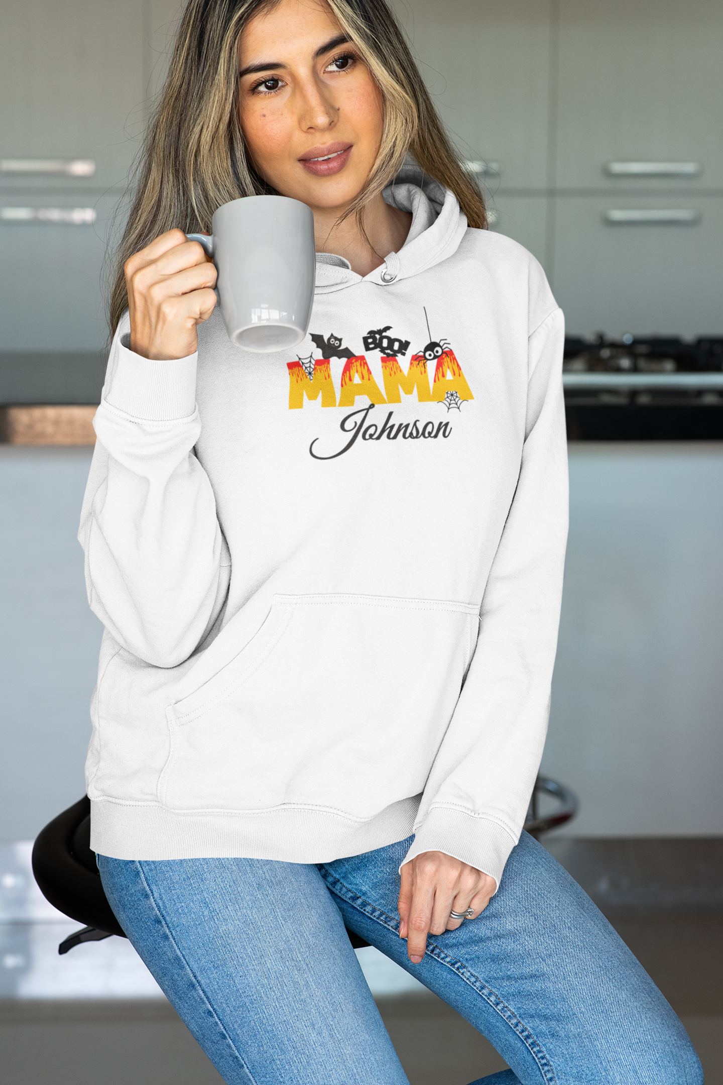 Personalization MAMA Halloween Shirt Essential Unisex Collection: T-Shirts, Hoodies, and Sweatshirts