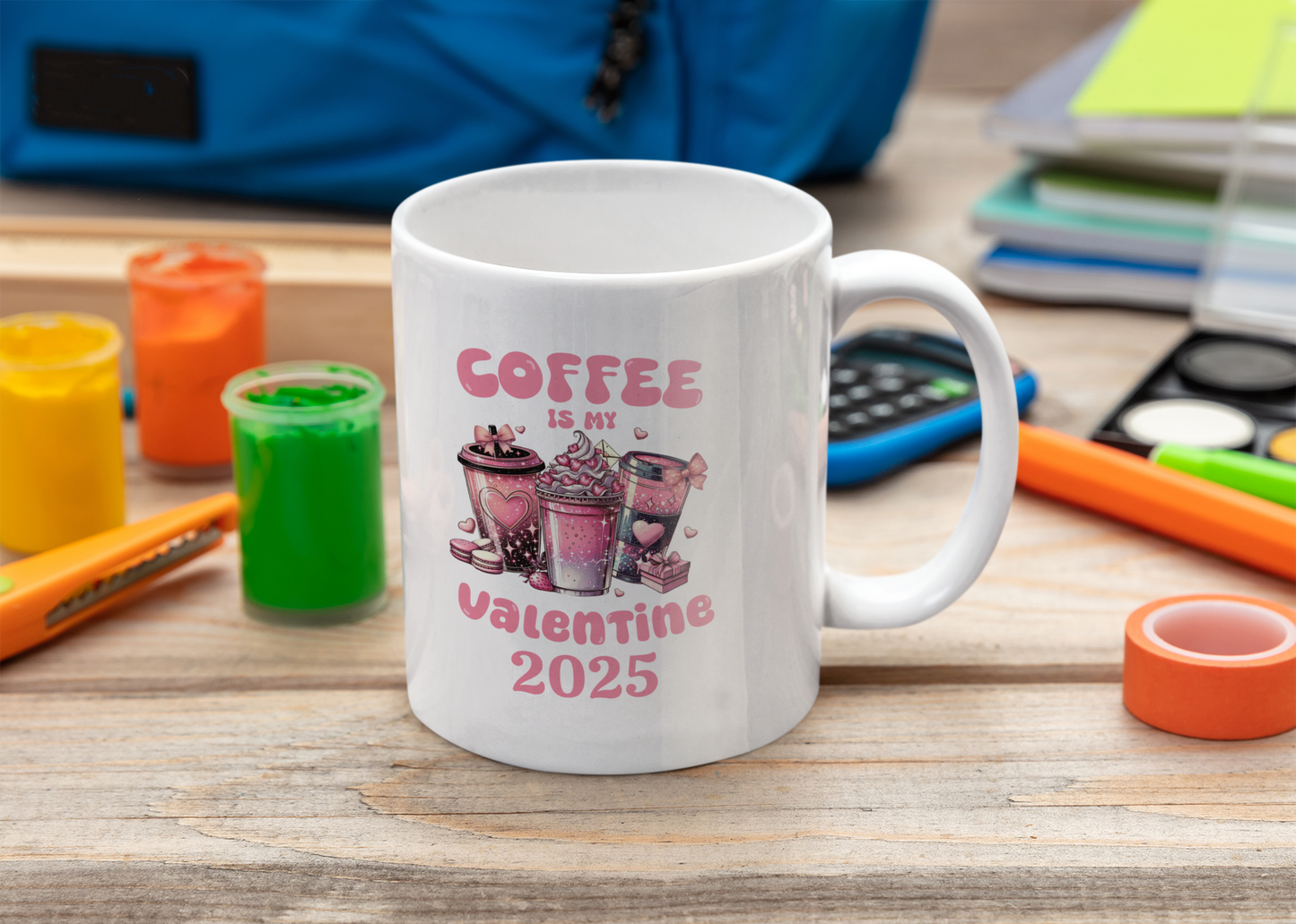 Personalization Mug Coffee Is My Valentine