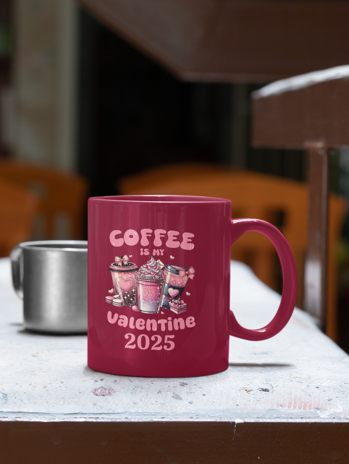 Personalization Mug Coffee Is My Valentine