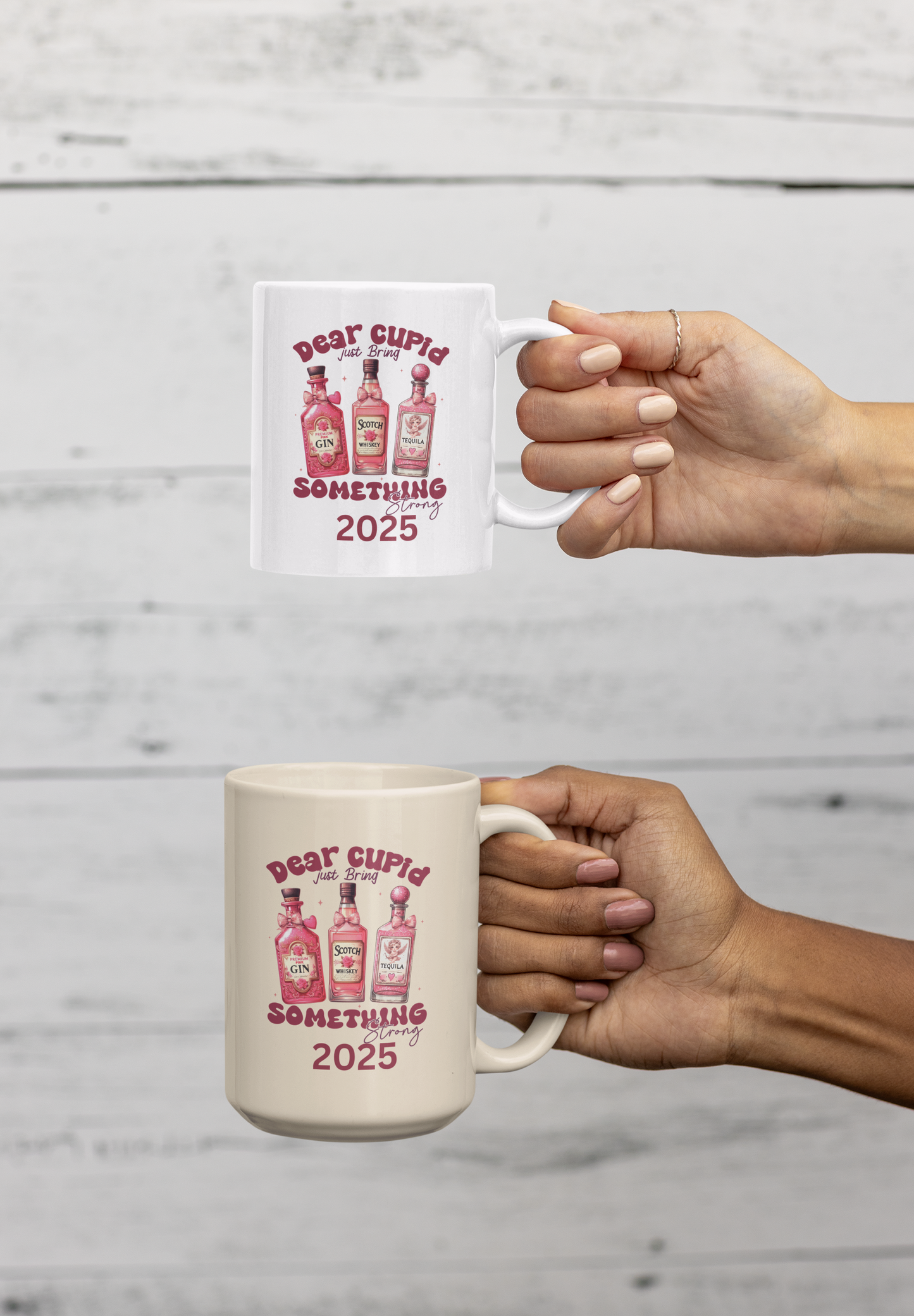 Personalized Year 2025 Dear Cupid 11oz & 15oz Mug