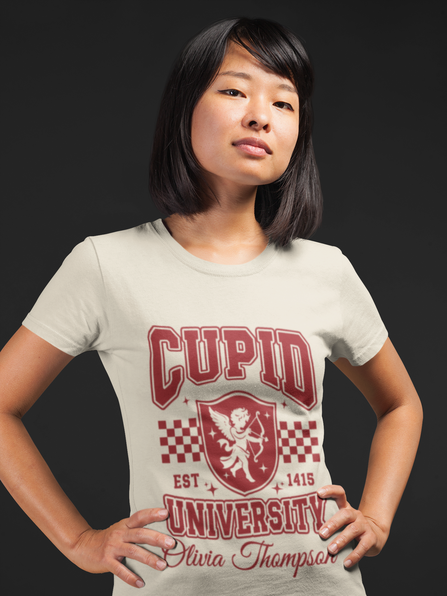 Personalized Cupid University T-Shirt & Sweatshirt