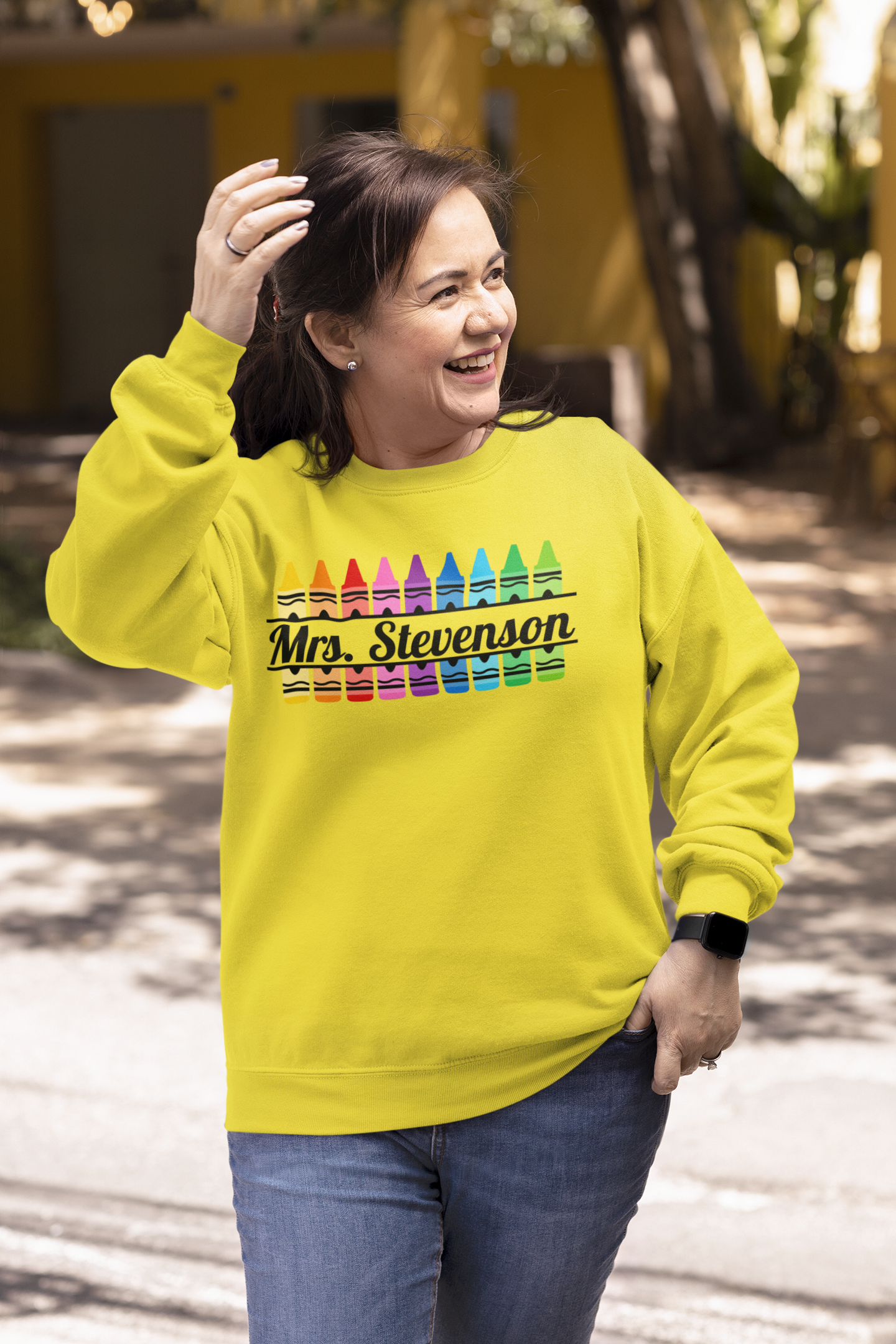 Teacher Personalized Unisex Hooded Sweatshirt