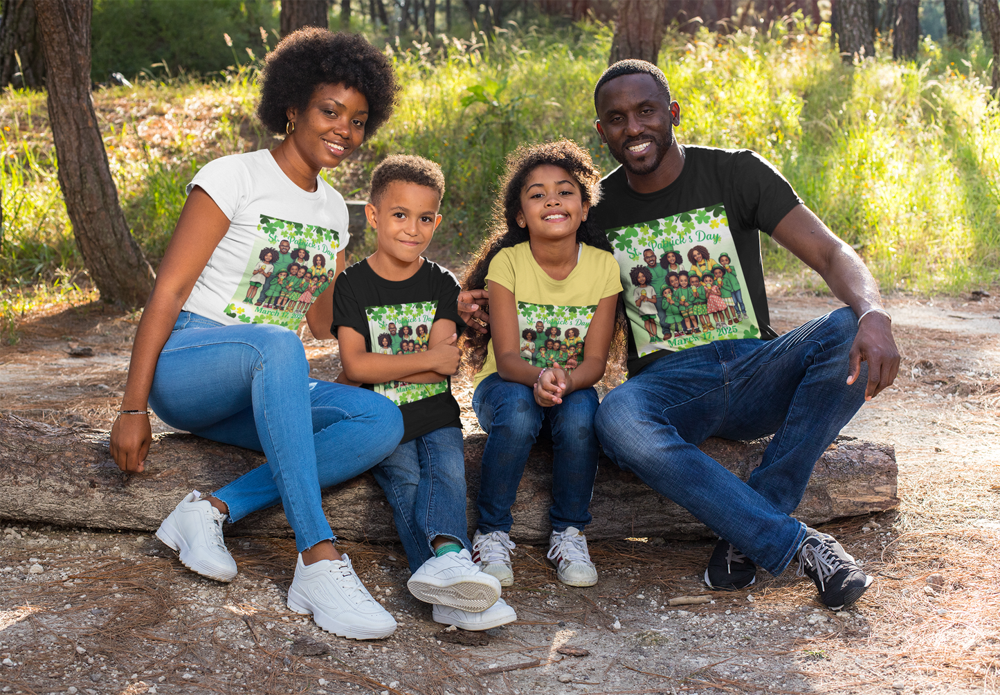 St. Patrick's Day Family Group Tee