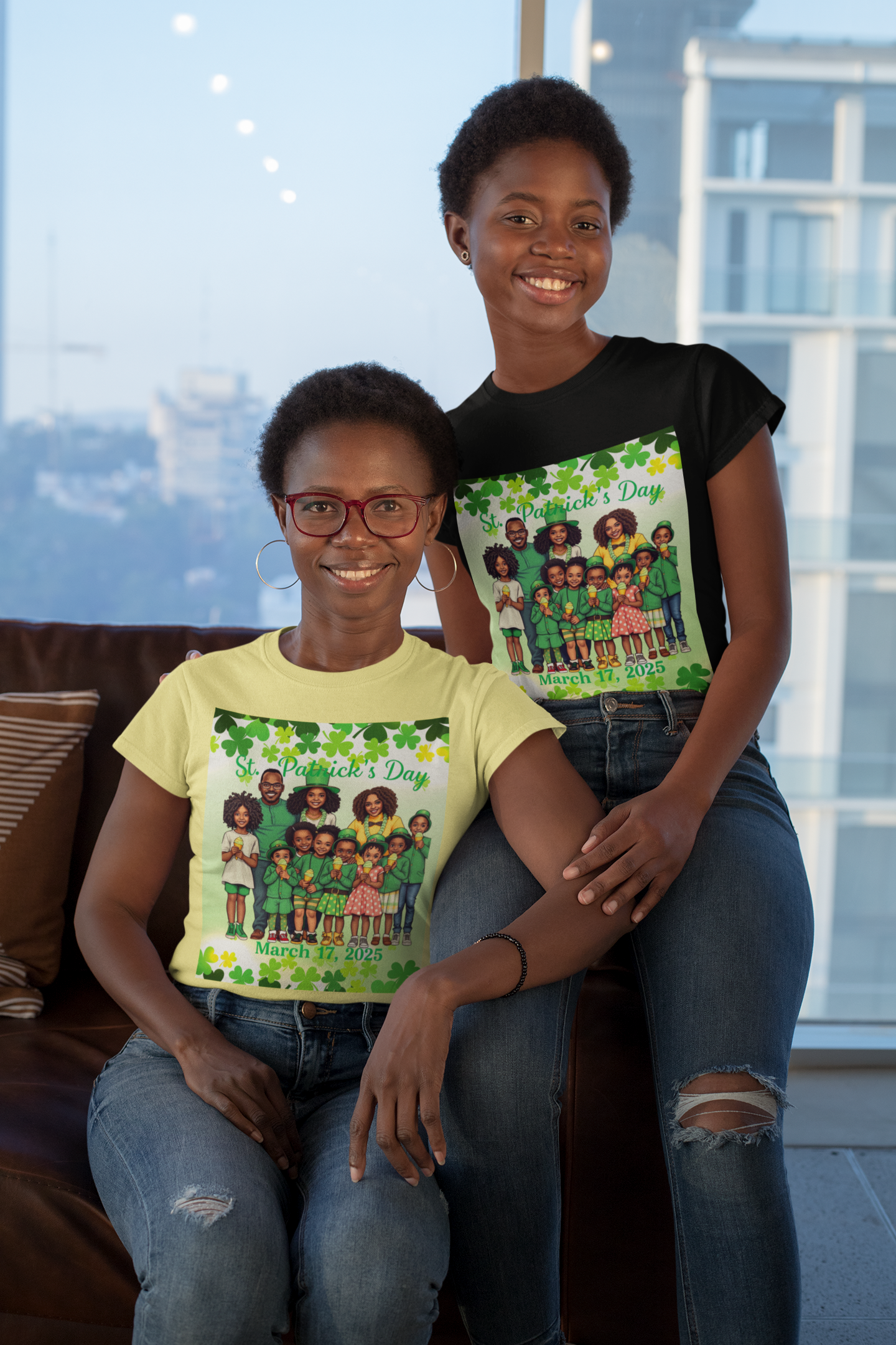 St. Patrick's Day Family Group Tee