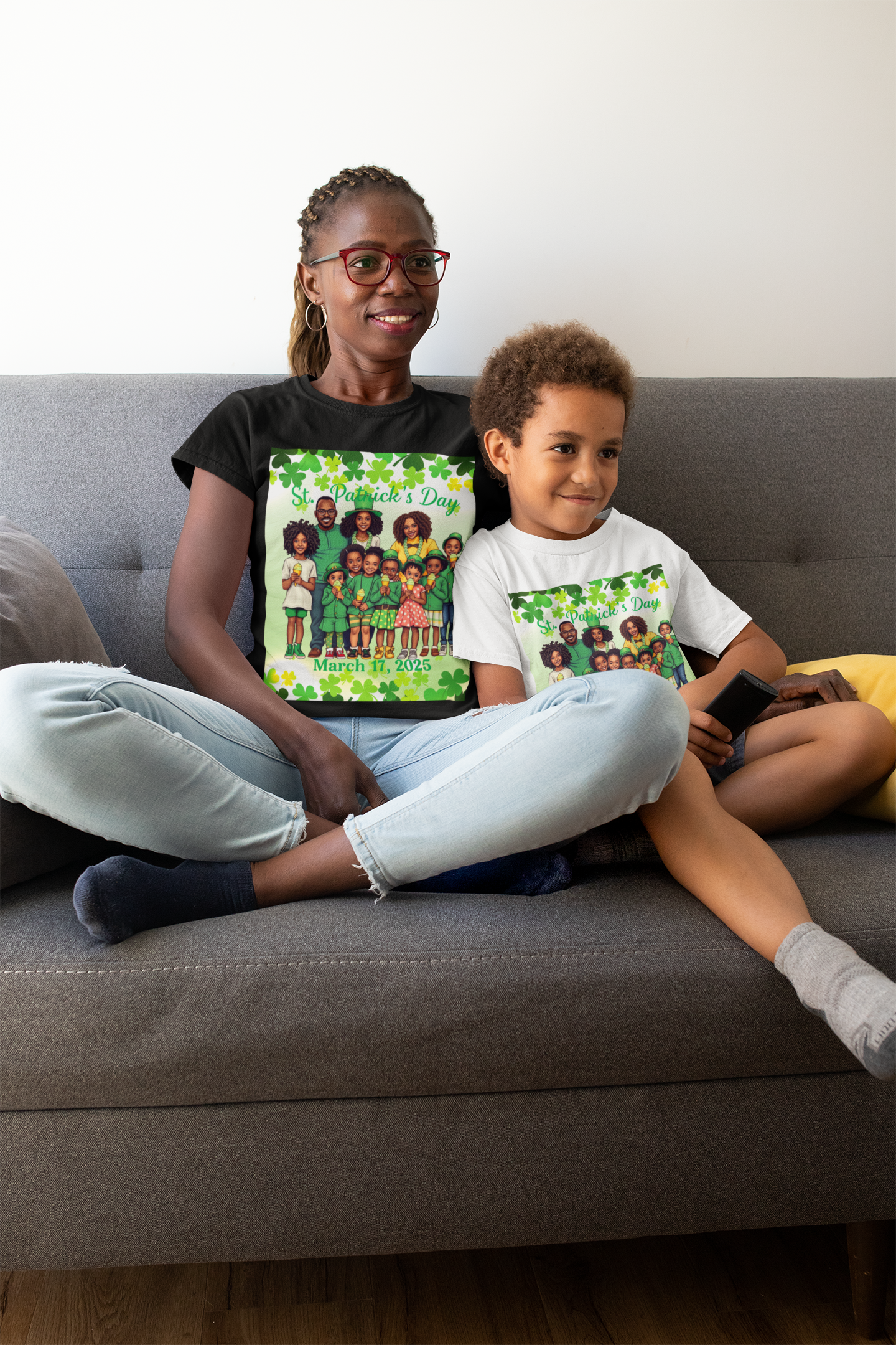 St. Patrick's Day Family Group Tee