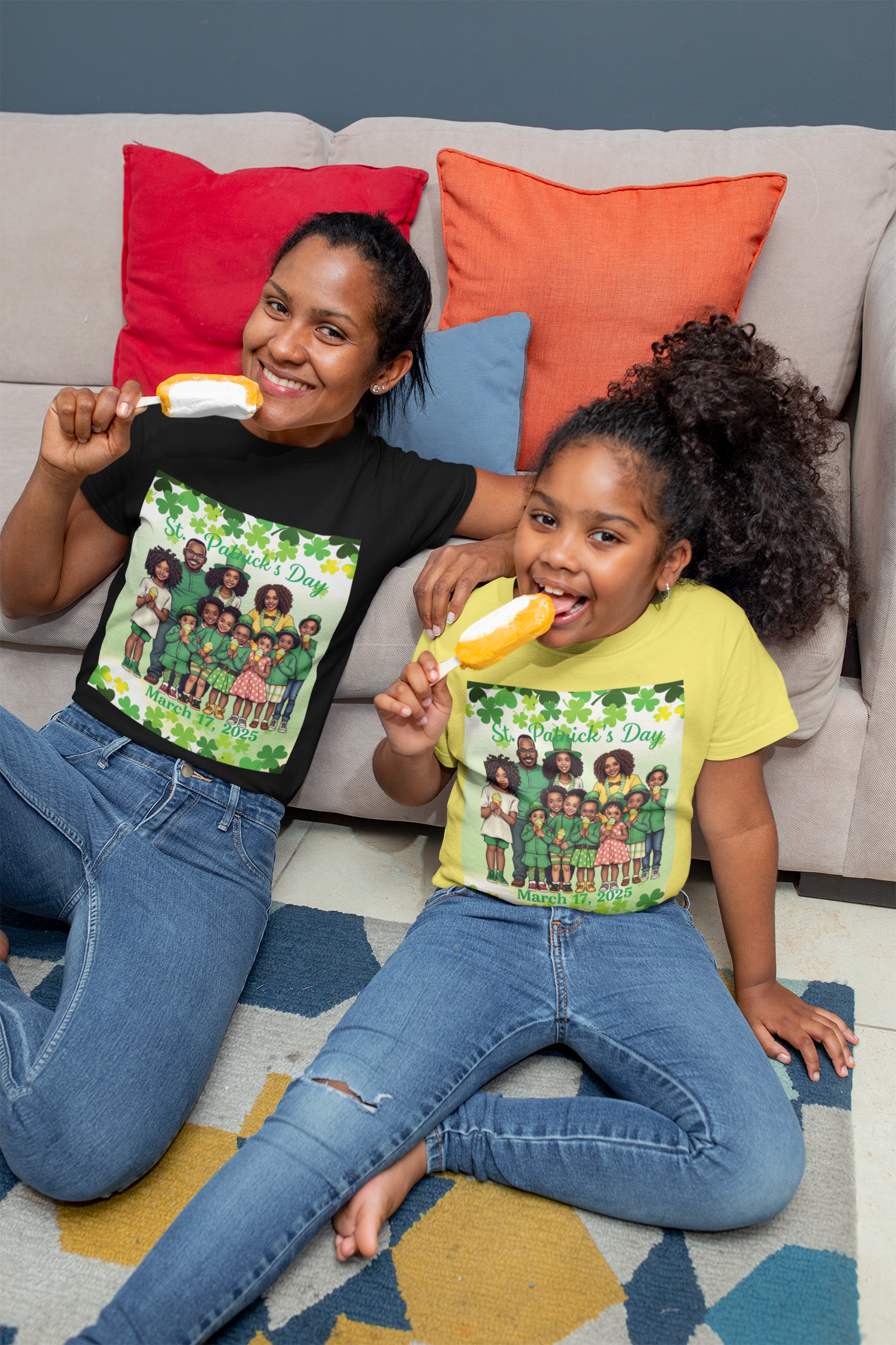 St. Patrick's Day Family Group Tee