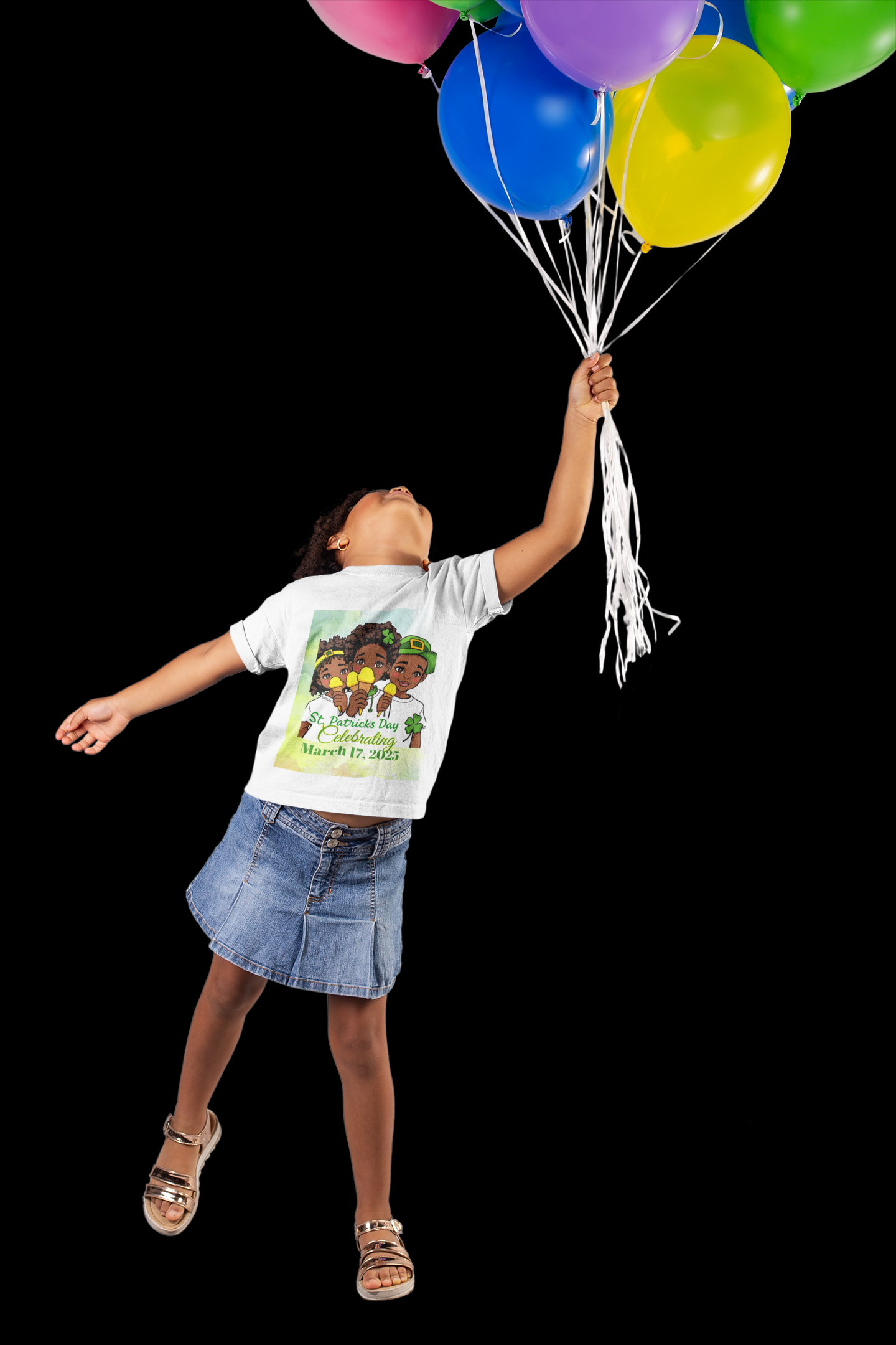 Celebrating St. Patrick's Day Kids Heavy Cotton™ Tee