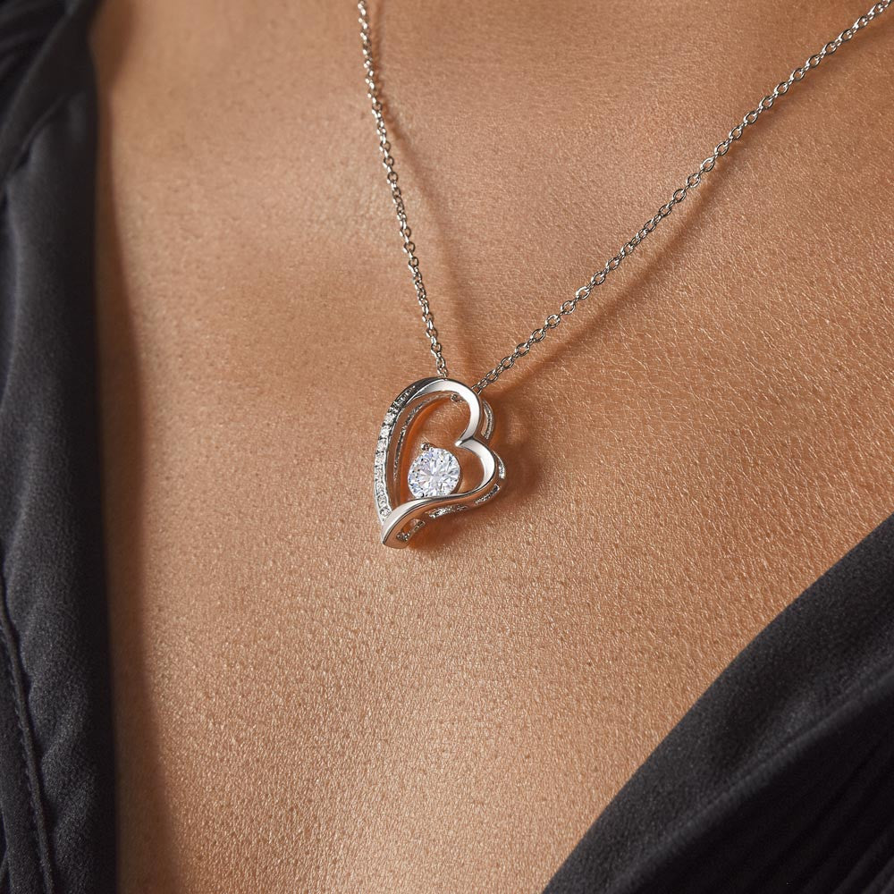 Personalized To My Wife (Sandy) Forever Love Necklace