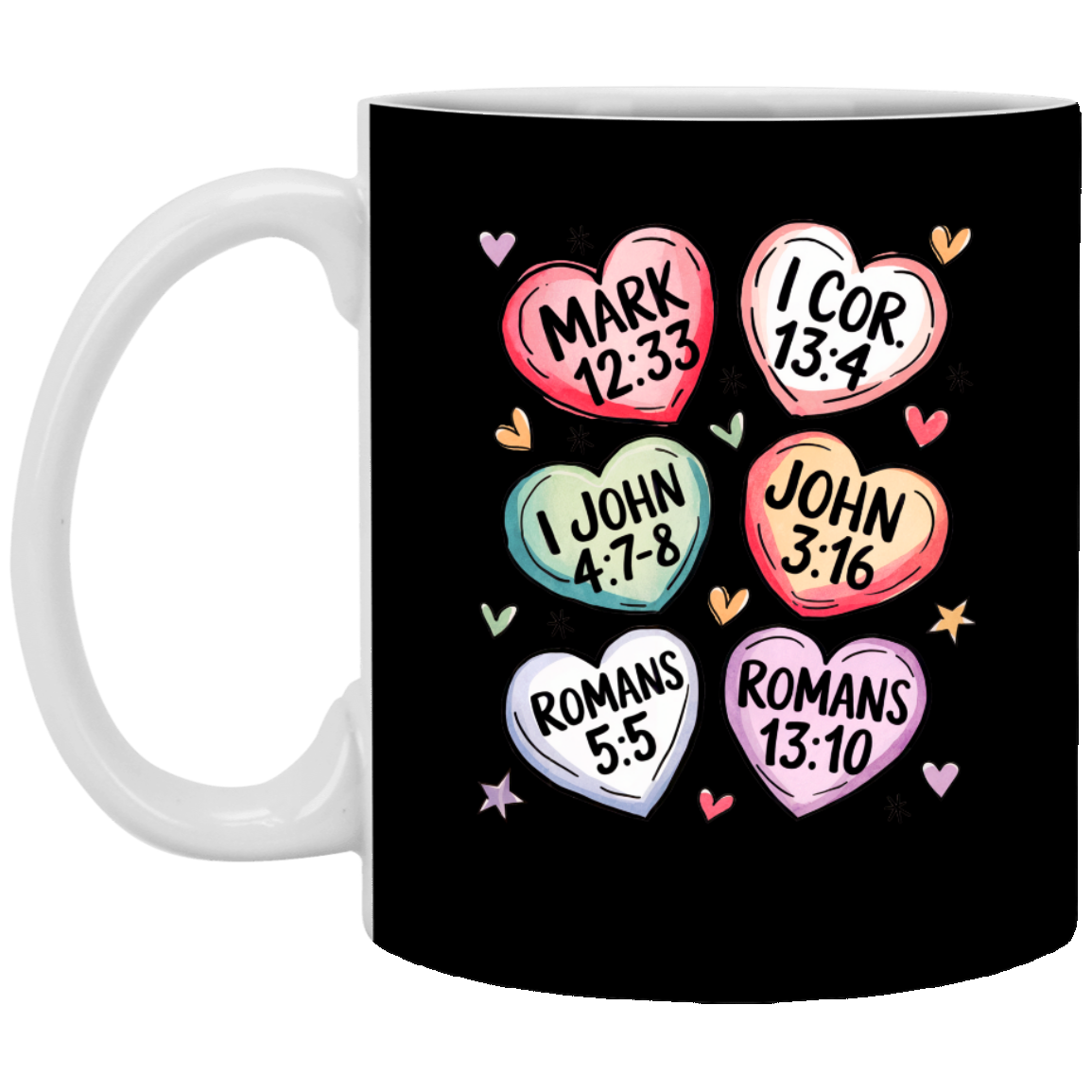 Valentine 2025 Scripture Mug 11oz & 15oz