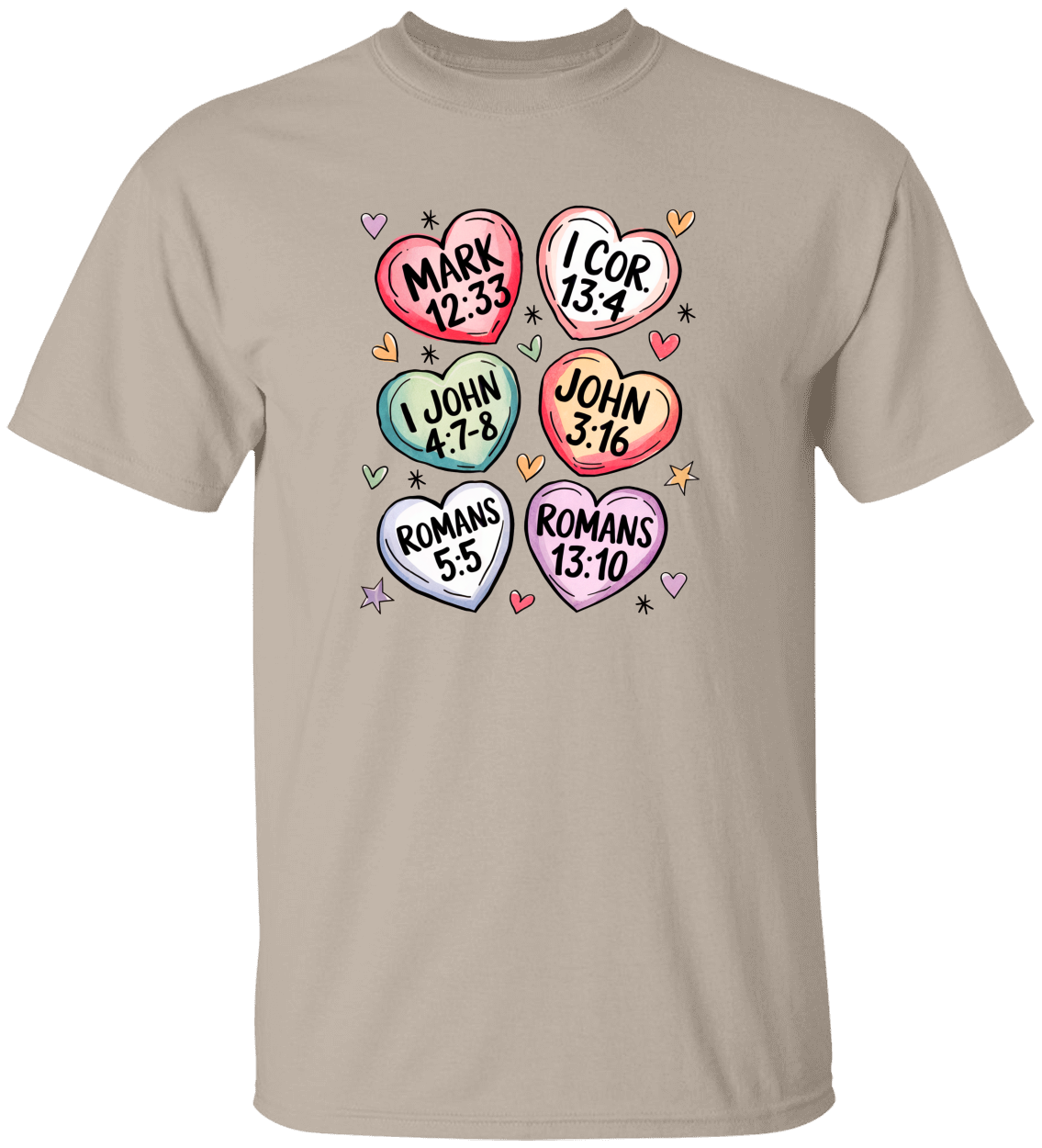 2025 Valentine Scripture Unisex T-Shirt