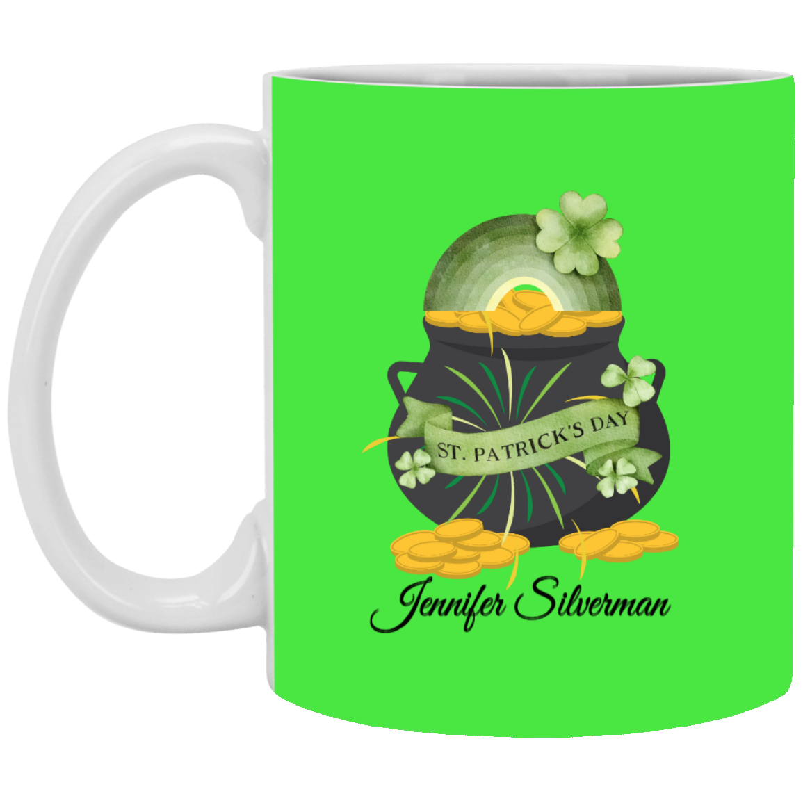 Personalized St. Patrick's Day 11oz & 15oz Mug