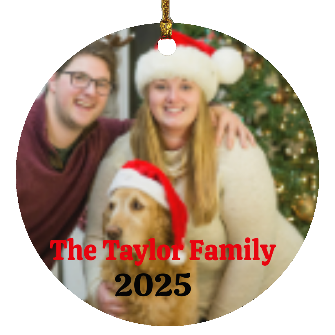 Personalized Family Ornament