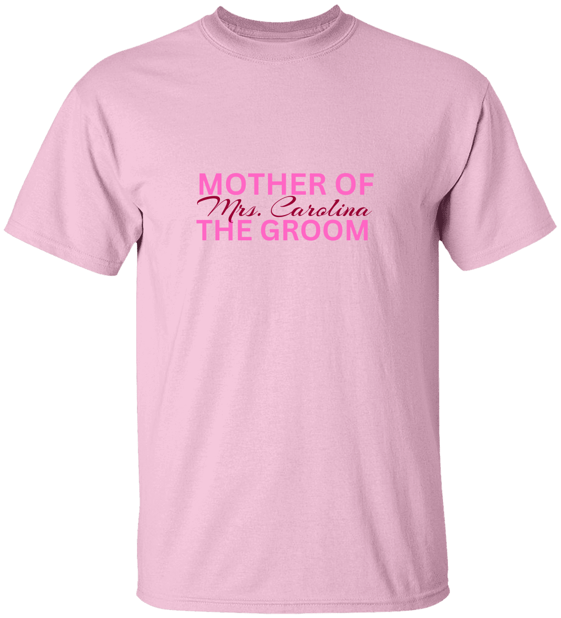 Personalized Mother of the Groom T-Shirts