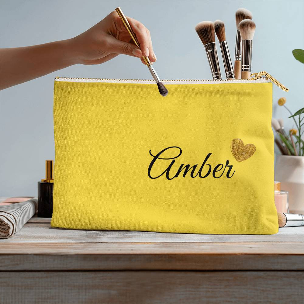 Personalized Cosmetic Bag Large