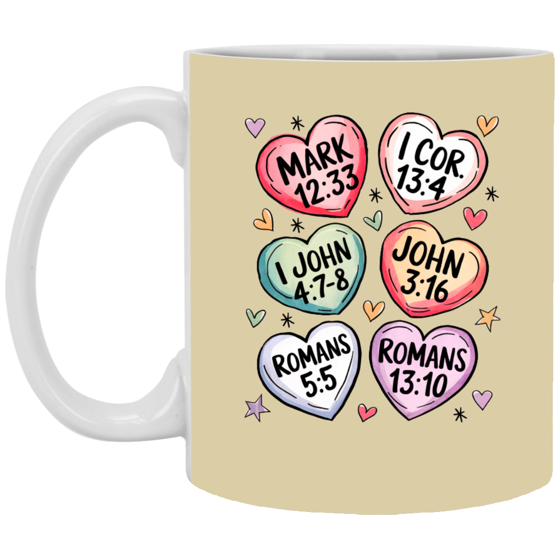 Valentine 2025 Scripture Mug 11oz & 15oz