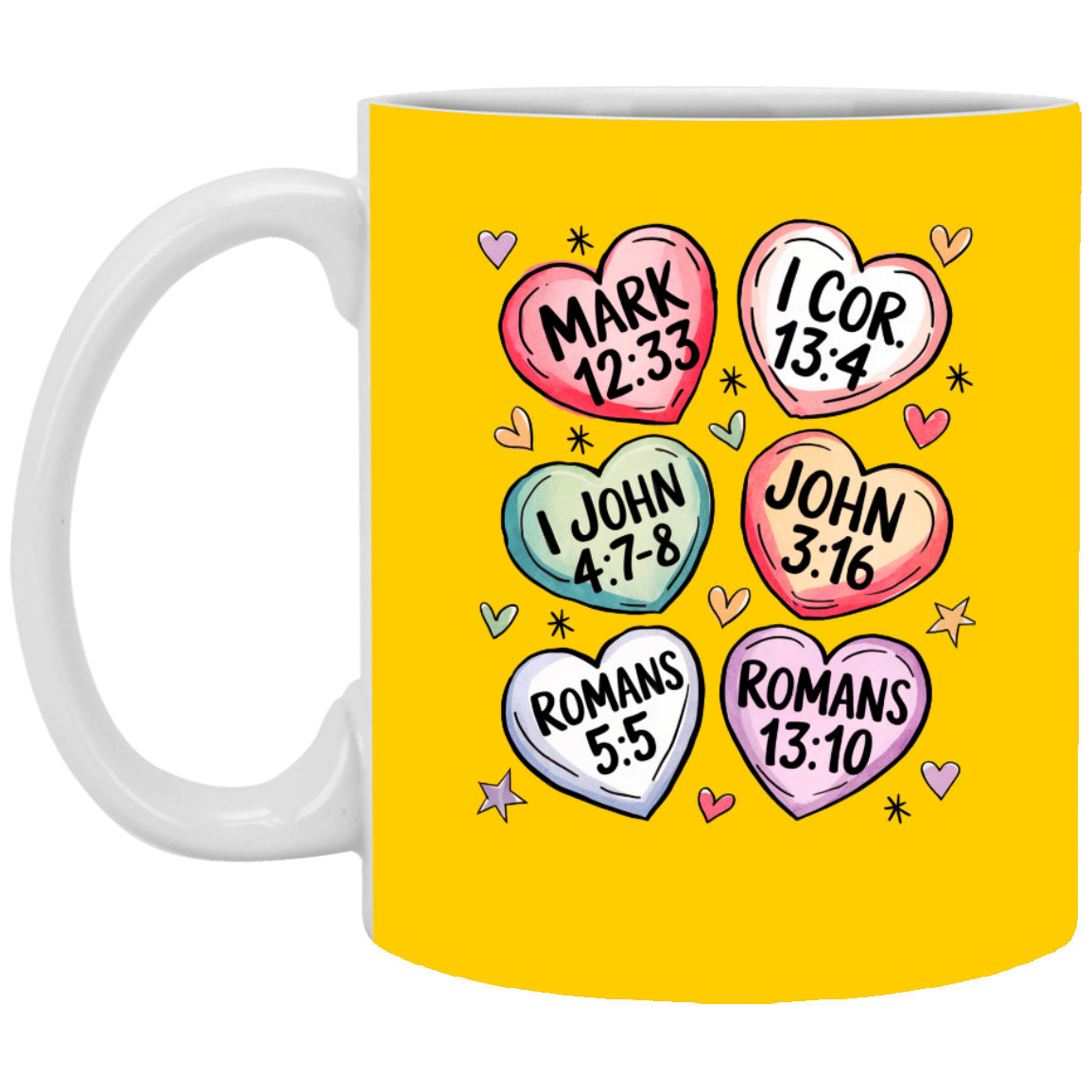 Valentine 2025 Scripture Mug 11oz & 15oz