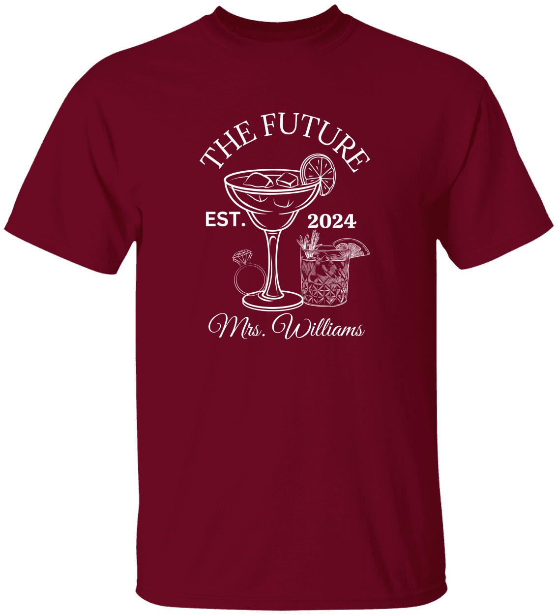 Future Mrs. Personalized T-Shirt