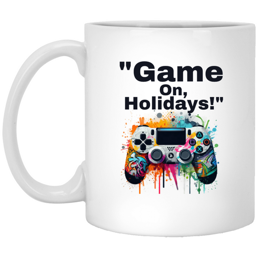 Game On Holidays 11 oz. Mug